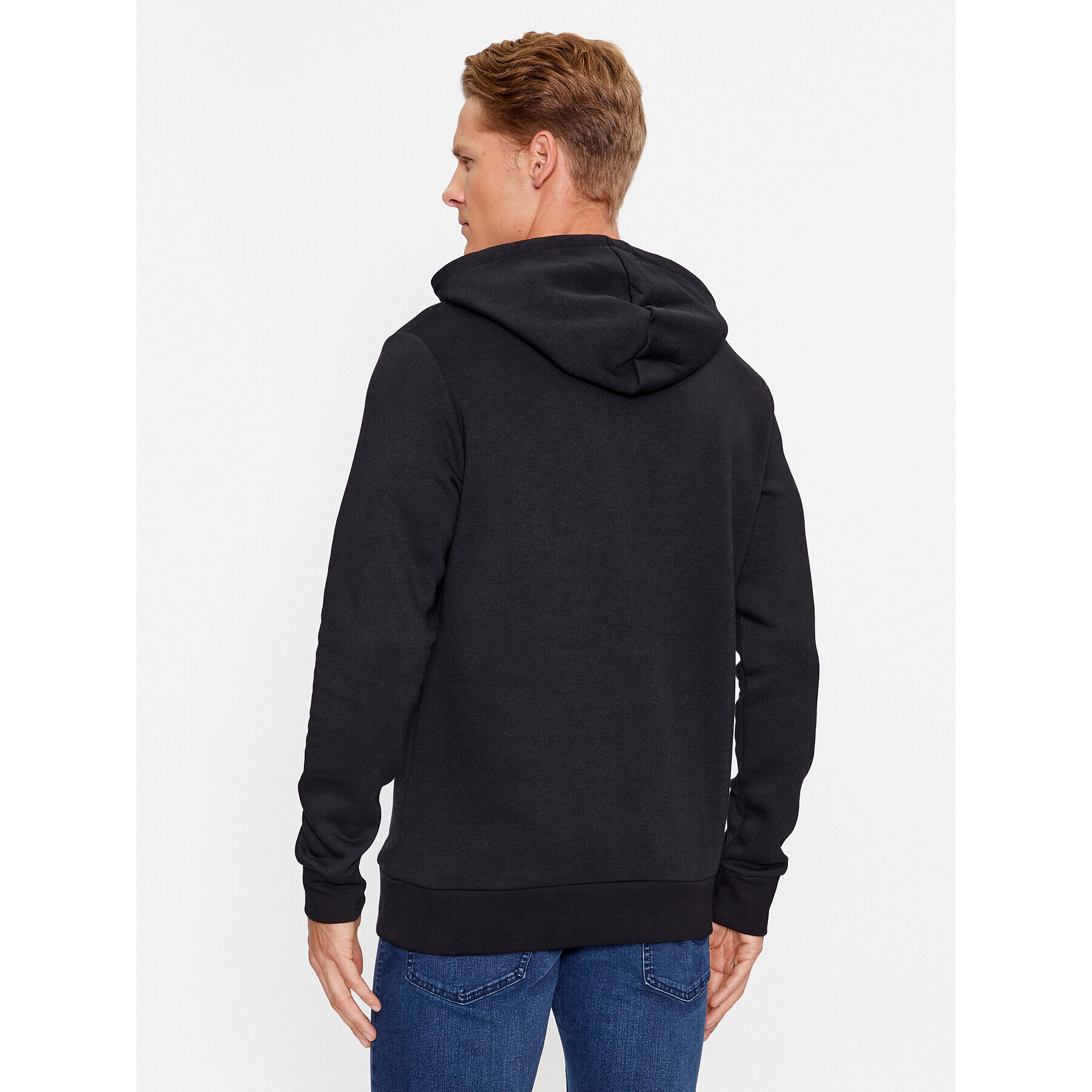 Jack&Jones Bluză Oscar 12235248 Negru Regular Fit - Pled.ro