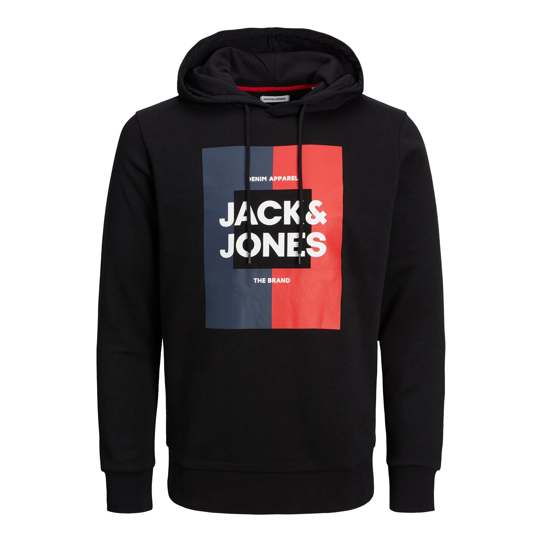 Jack&Jones Bluză Oscar 12235248 Negru Regular Fit - Pled.ro