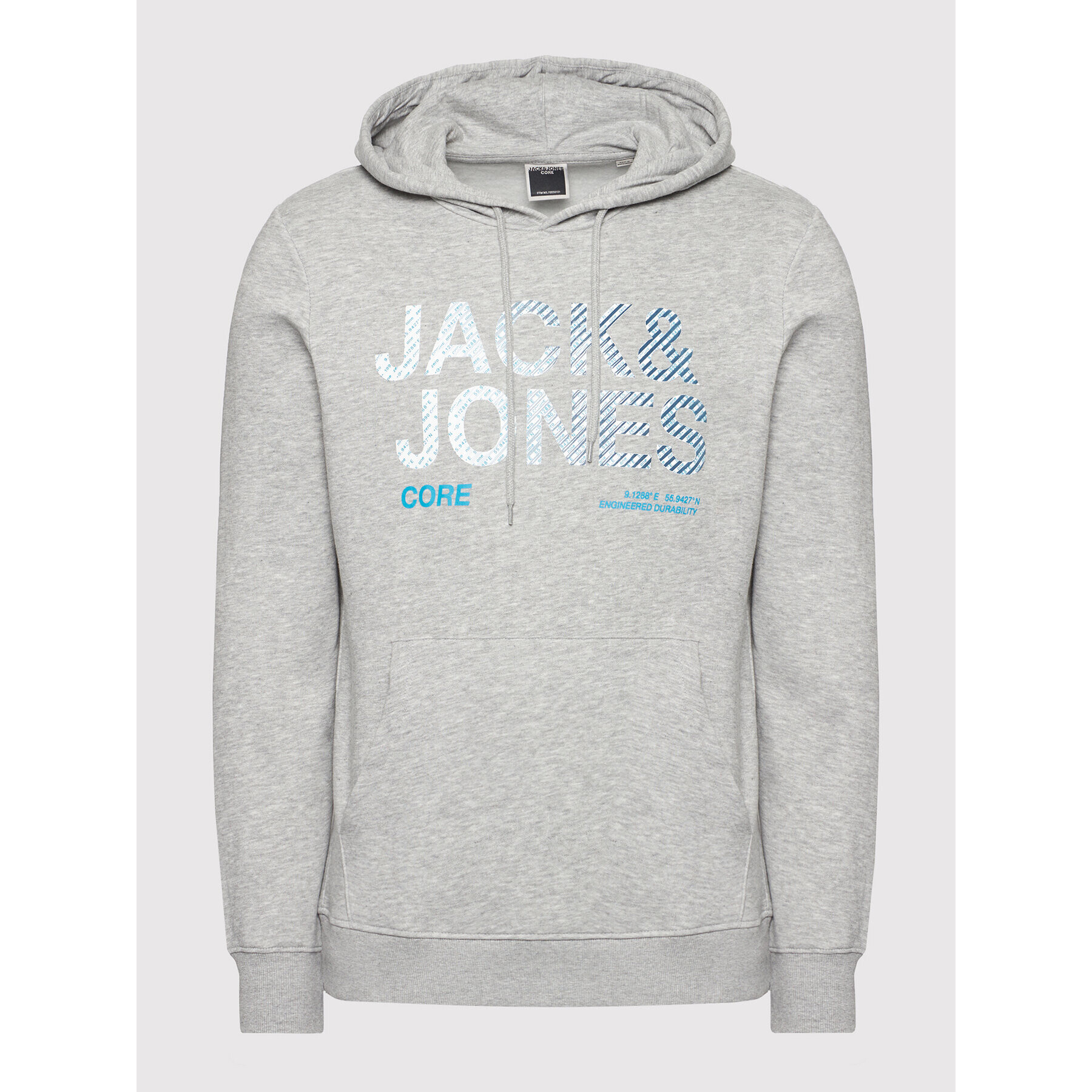 Jack&Jones Bluză Poky 12193010 Gri Regular Fit - Pled.ro