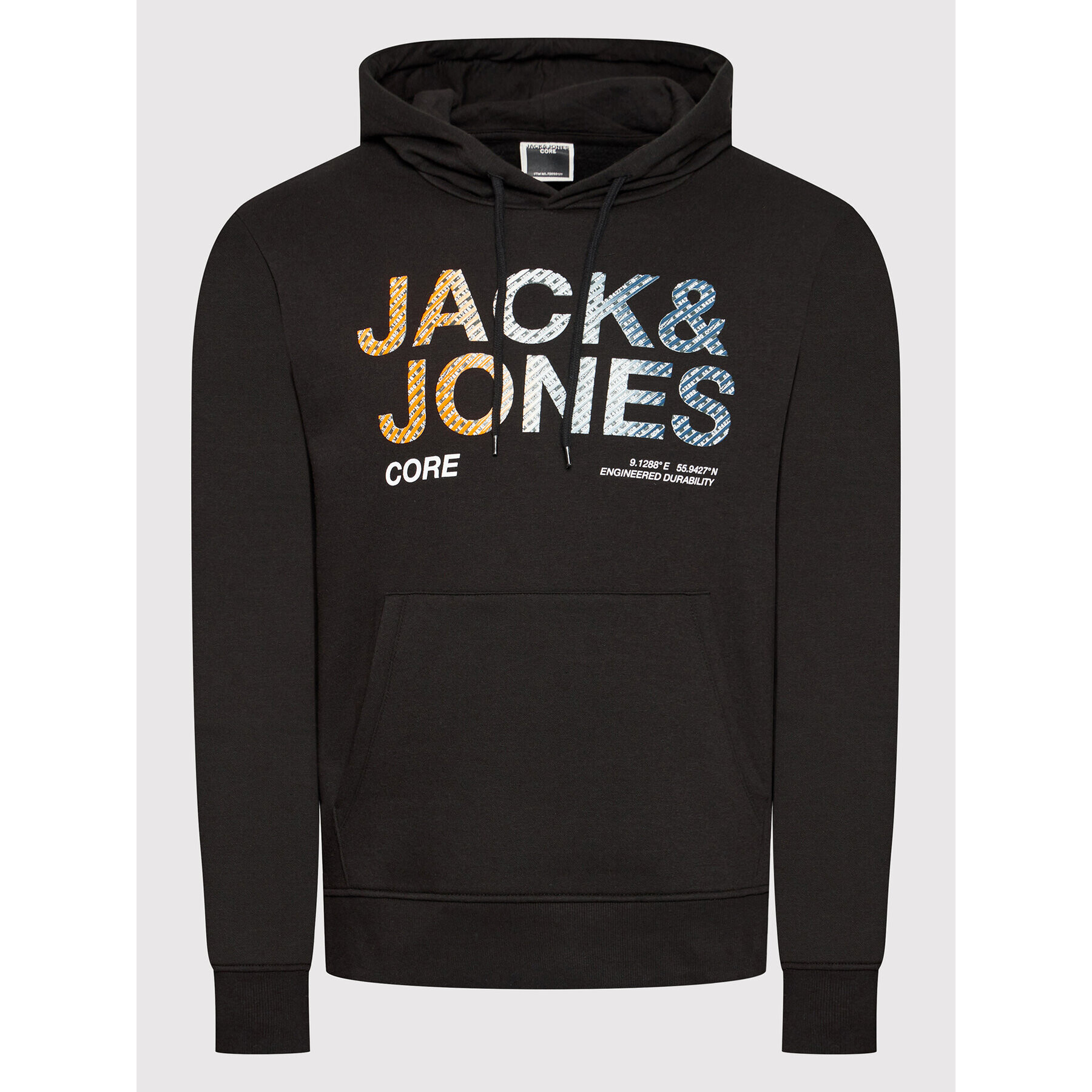 Jack&Jones Bluză Poky 12193010 Negru Regular Fit - Pled.ro