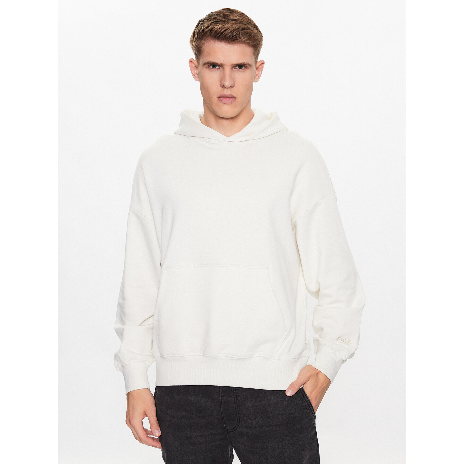 Jack&Jones Bluză Pure 12235018 Écru Volume Fit - Pled.ro