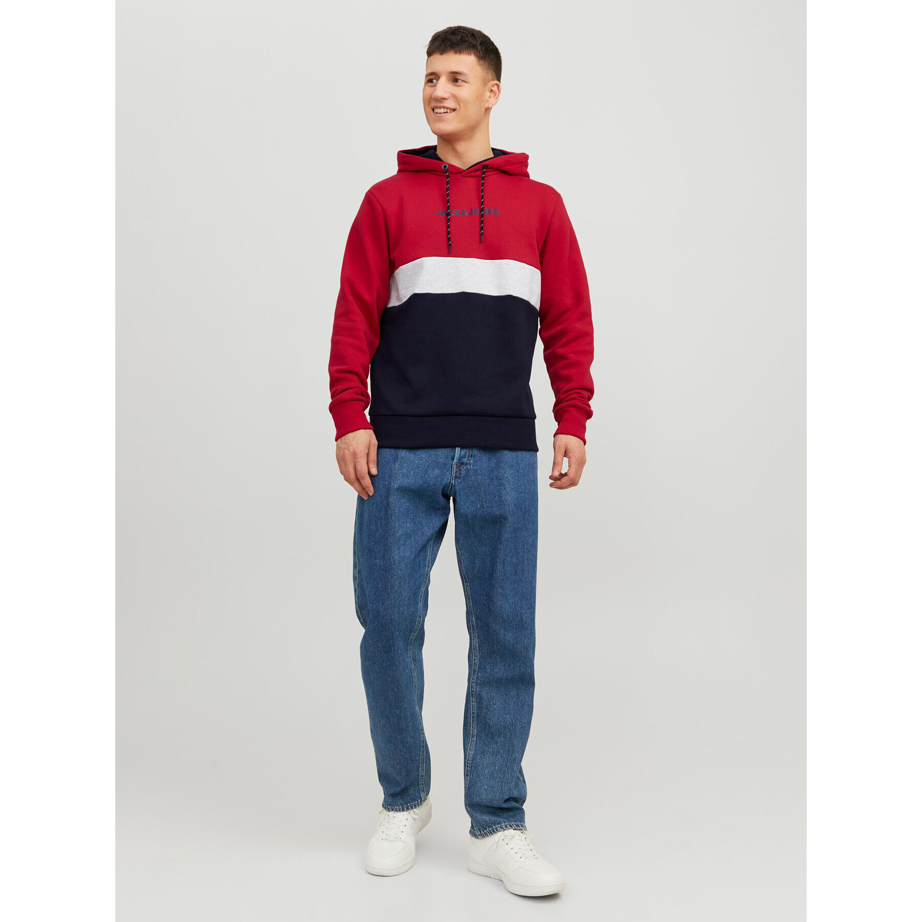 Jack&Jones Bluză Reid 12233959 Colorat Standard Fit - Pled.ro