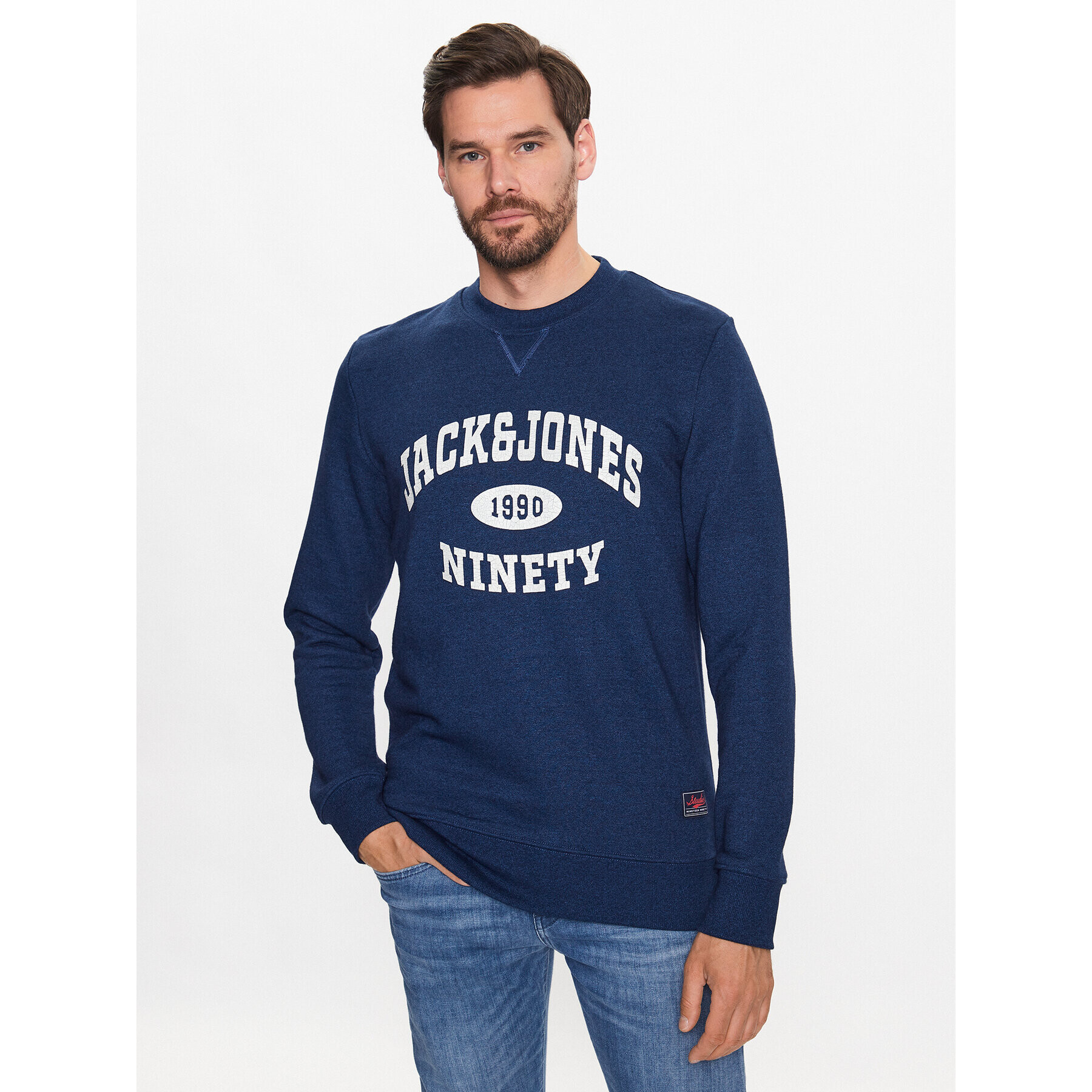 Jack&Jones Bluză Roger 12229149 Bleumarin Standard Fit - Pled.ro