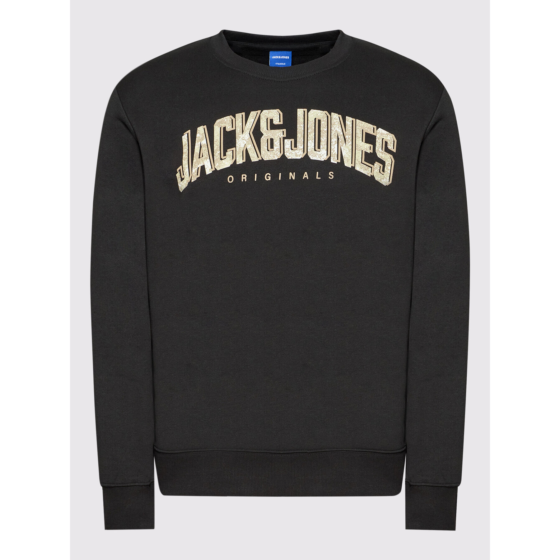 Jack&Jones Bluză Sprays 12205190 Negru Regular Fit - Pled.ro