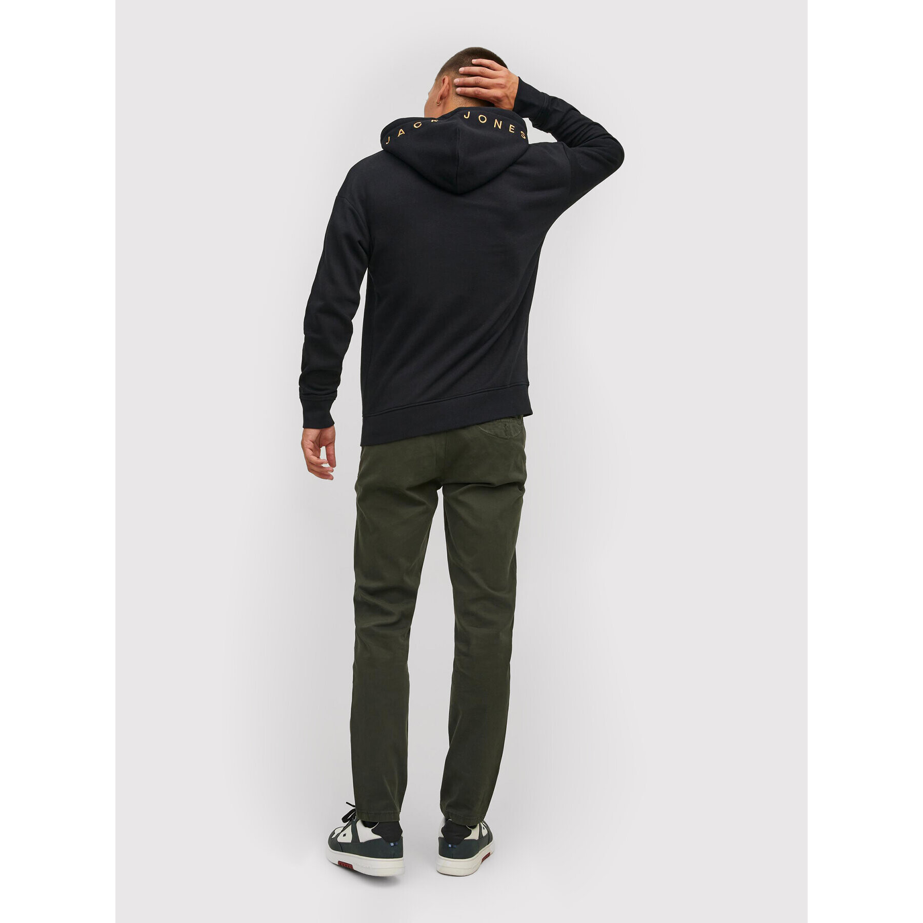 Jack&Jones Bluză Star 12212404 Negru Regular Fit - Pled.ro