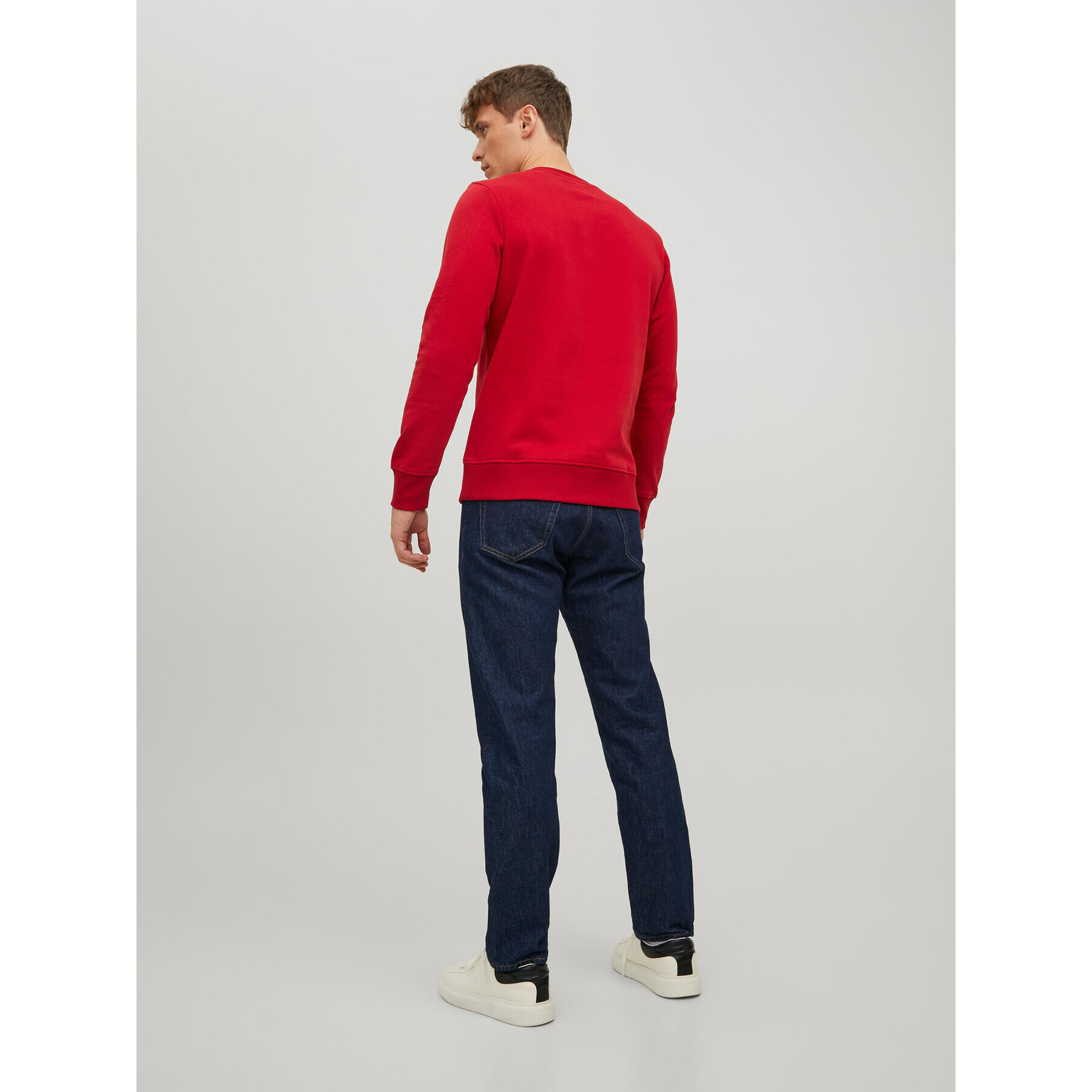 Jack&Jones Bluză Toon 12219685 Roșu Regular Fit - Pled.ro