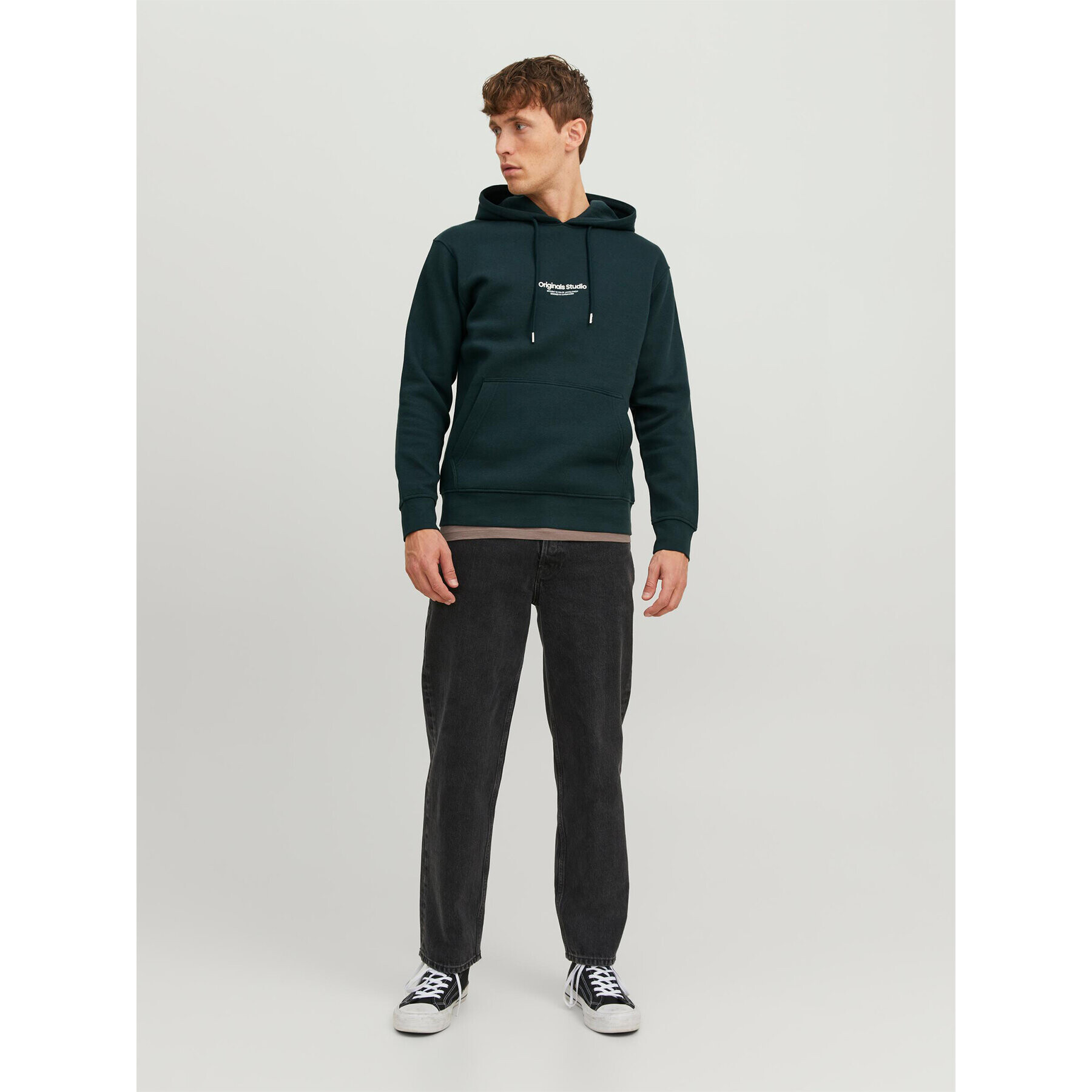 Jack&Jones Bluză Vesterbro 12241687 Verde Relaxed Fit - Pled.ro