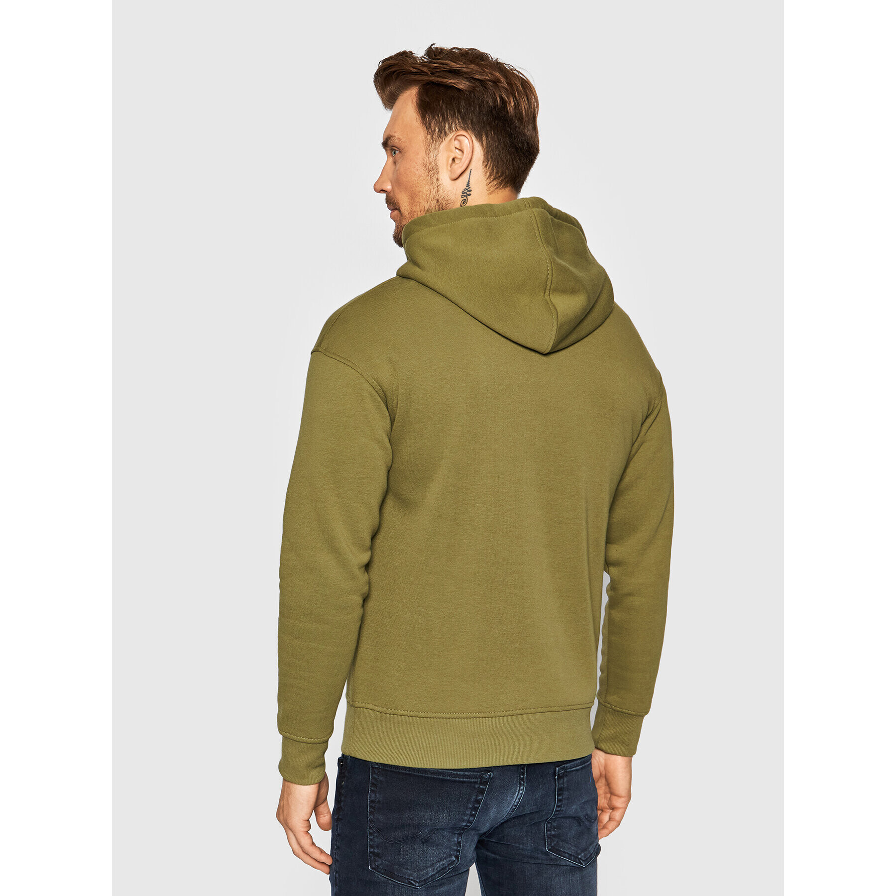 Jack&Jones Bluză World 12194082 Verde Regular Fit - Pled.ro