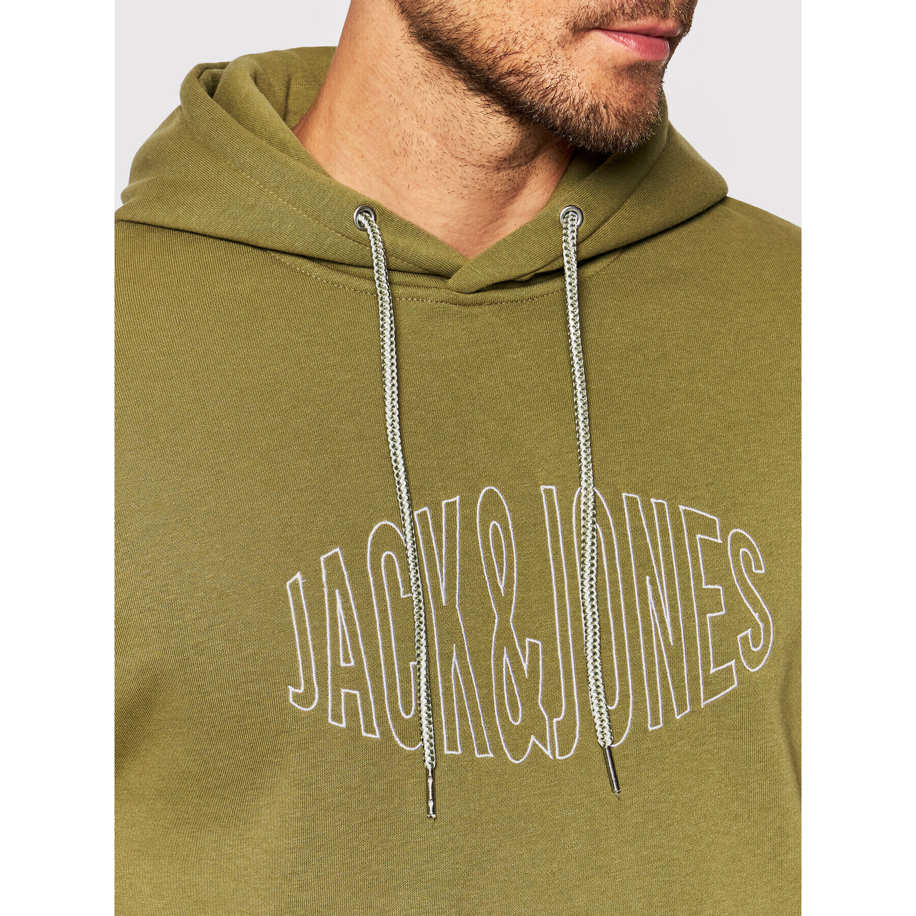 Jack&Jones Bluză World 12194082 Verde Regular Fit - Pled.ro