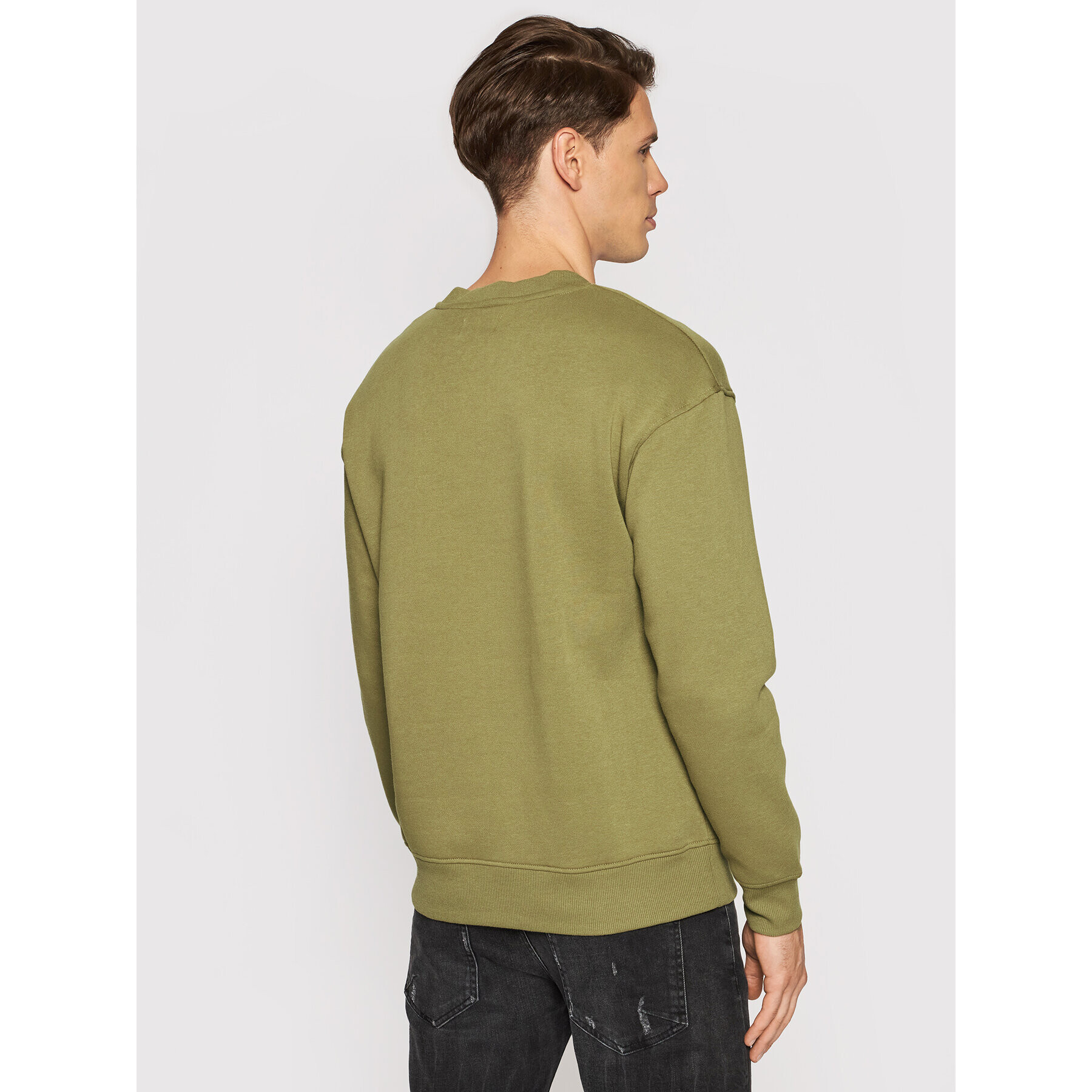 Jack&Jones Bluză World 12194083 Verde Relaxed Fit - Pled.ro