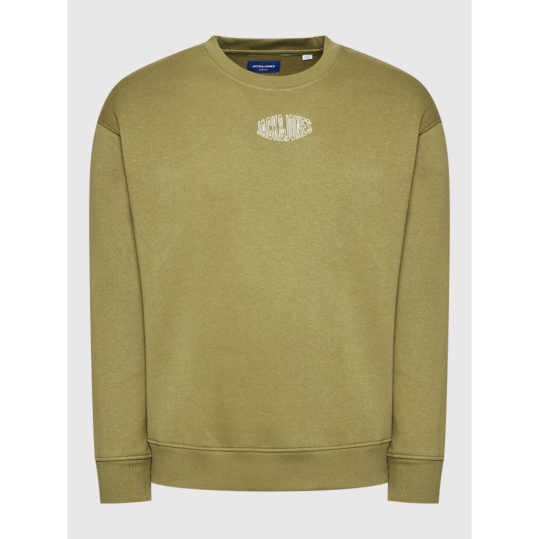 Jack&Jones Bluză World 12194083 Verde Relaxed Fit - Pled.ro