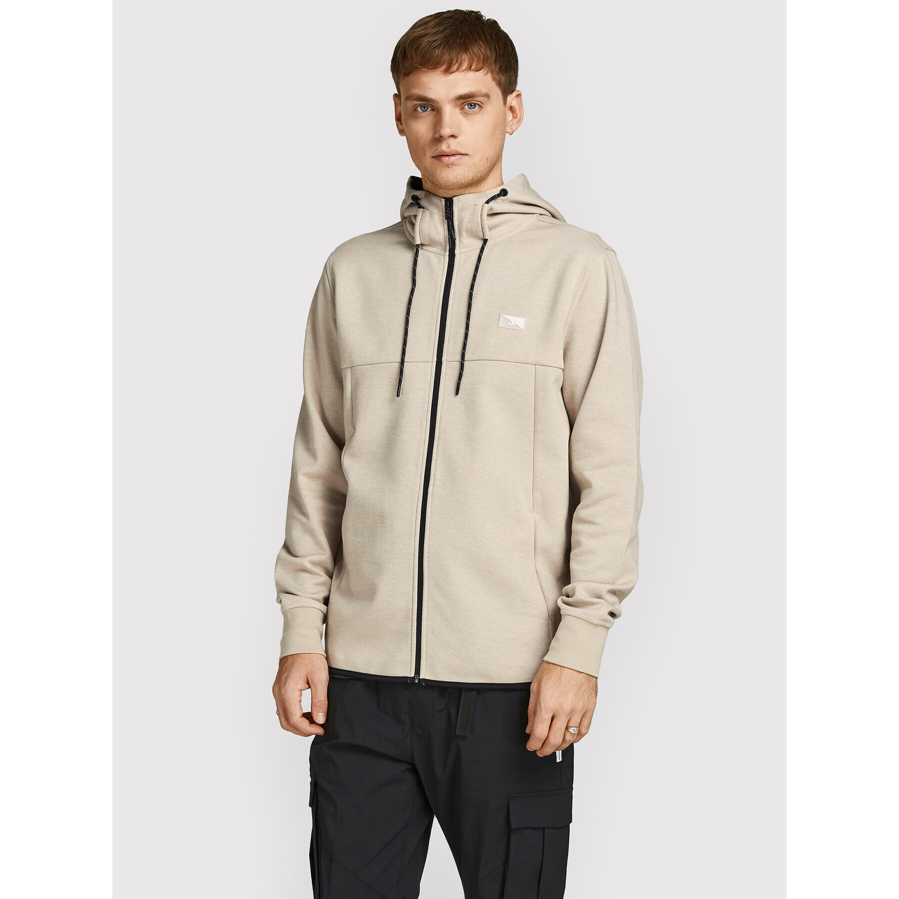 Jack&Jones Bluză Air 12204926 Bej Regular Fit - Pled.ro