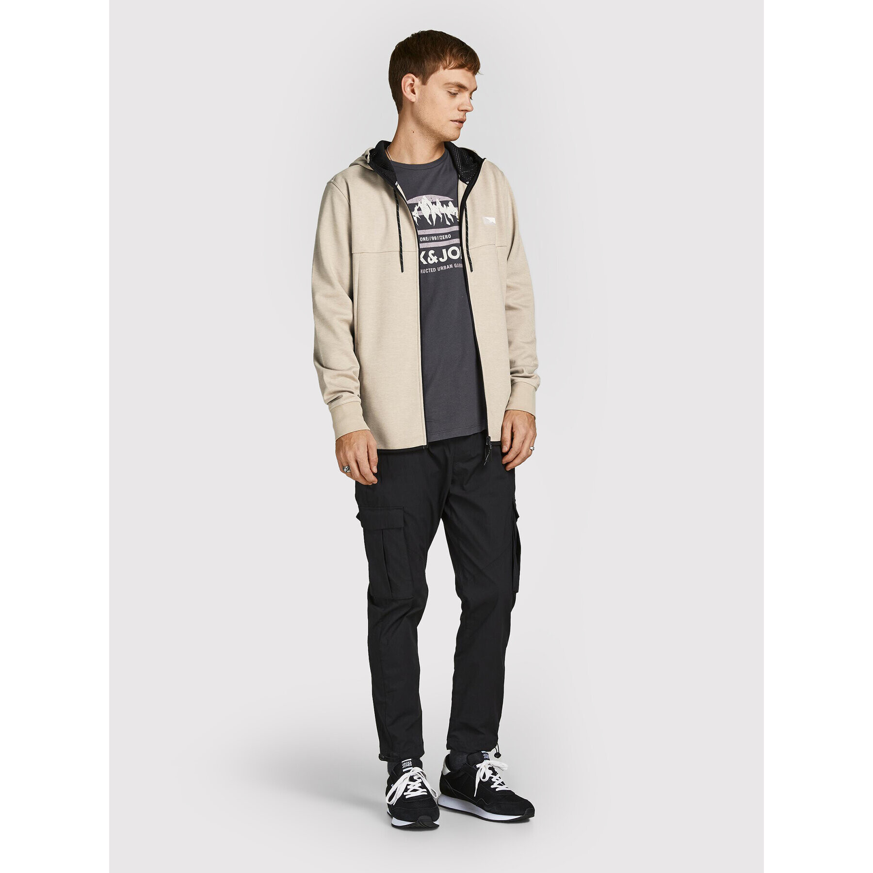 Jack&Jones Bluză Air 12204926 Bej Regular Fit - Pled.ro