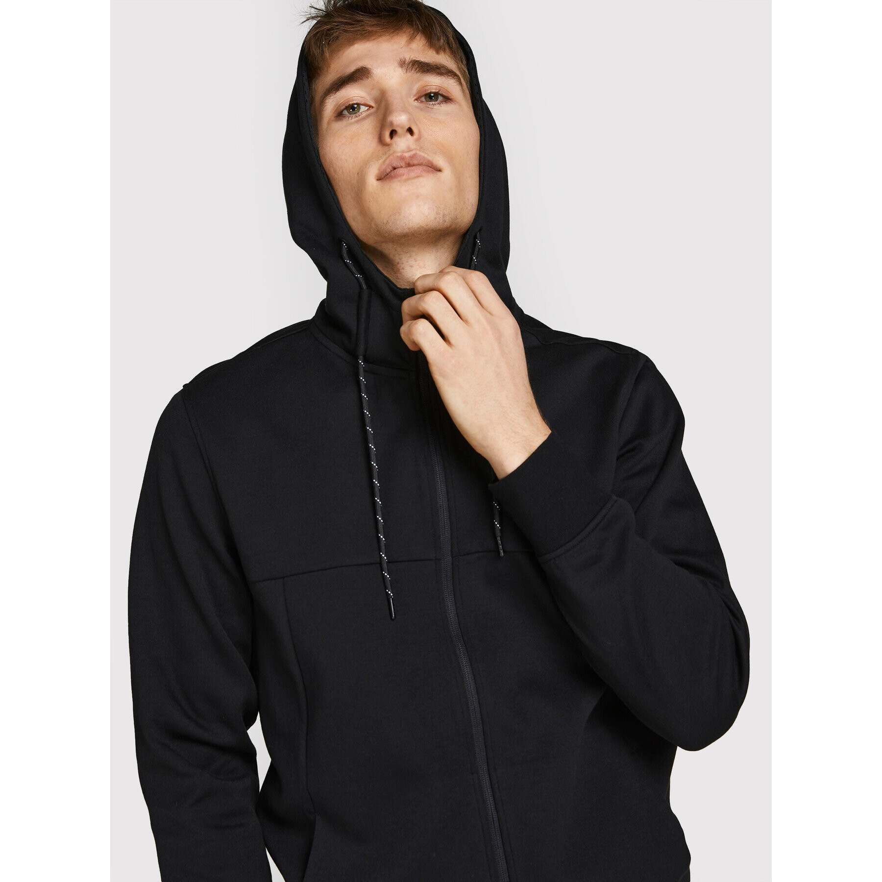 Jack&Jones Bluză Air 12204926 Negru Regular Fit - Pled.ro