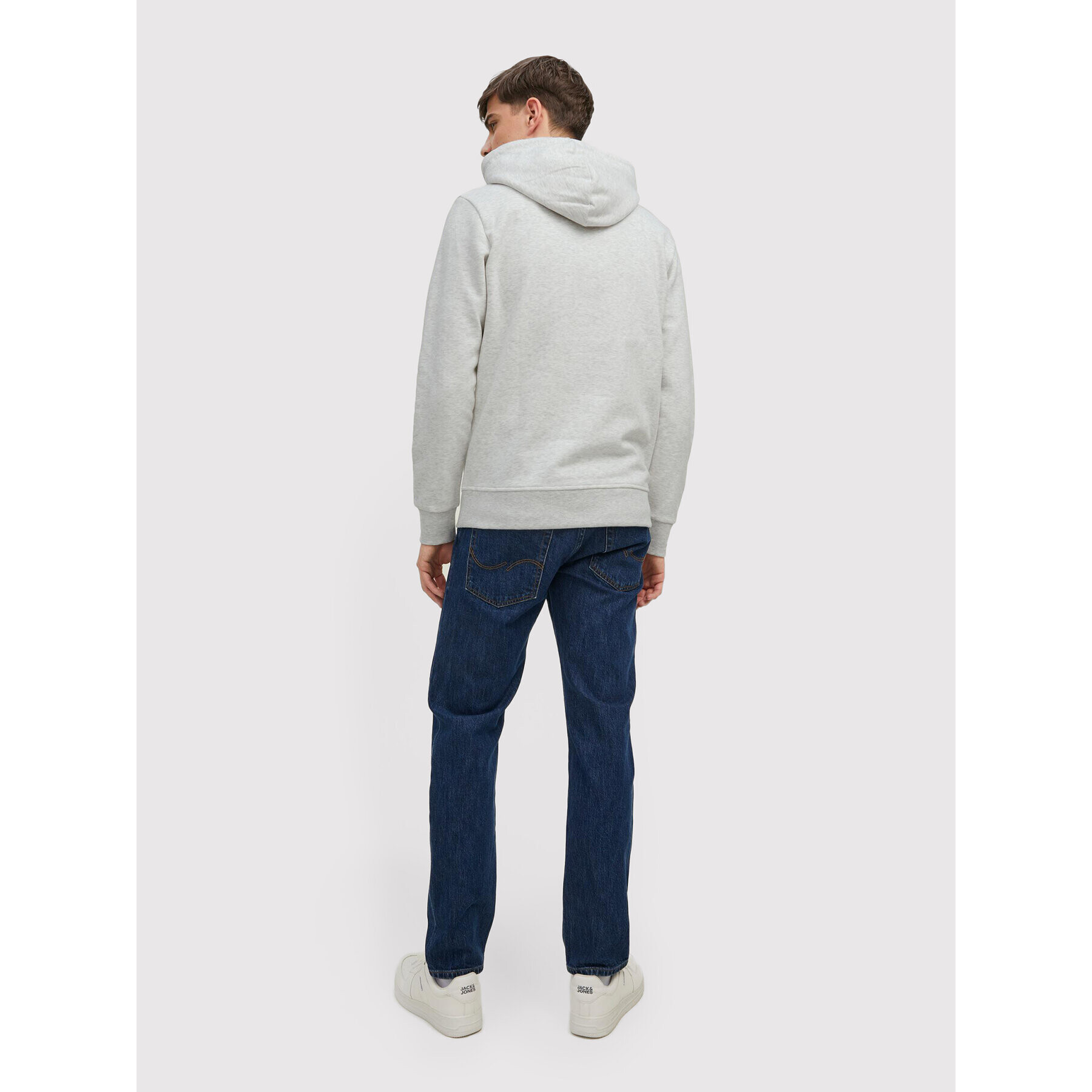 Jack&Jones Bluză Cemb 12211457 Gri Regular Fit - Pled.ro