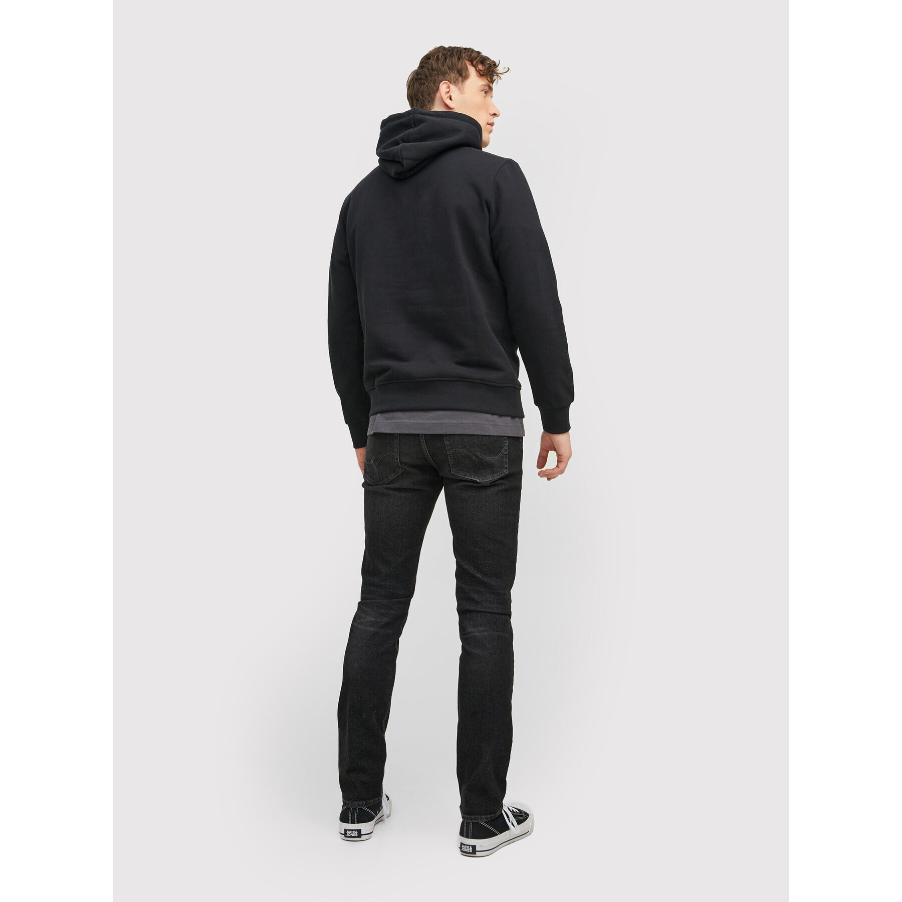 Jack&Jones Bluză Cemb 12211457 Negru Regular Fit - Pled.ro