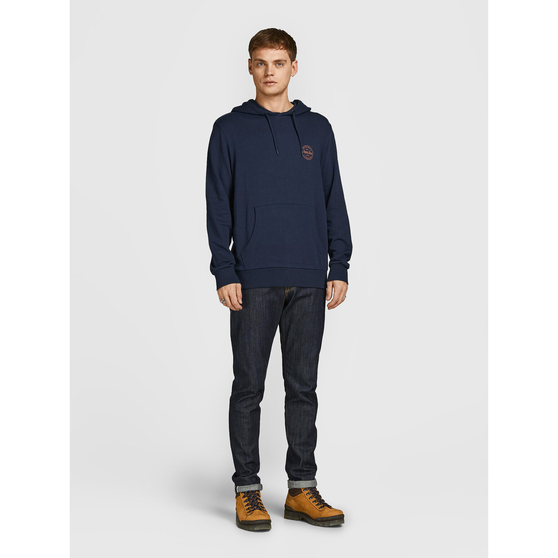 Jack&Jones Bluză Shark 12205081 Bleumarin Regular Fit - Pled.ro