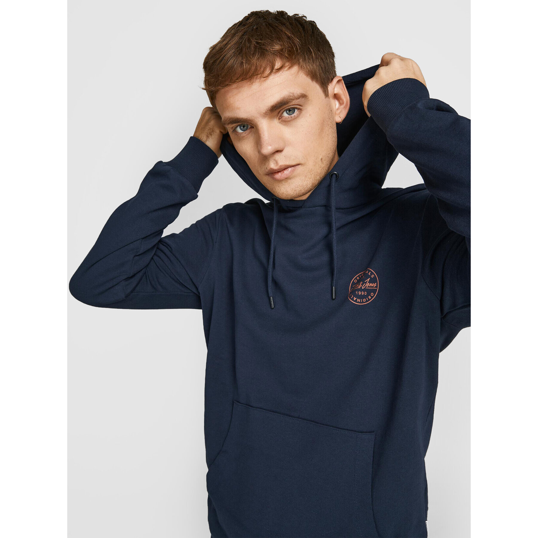 Jack&Jones Bluză Shark 12205081 Bleumarin Regular Fit - Pled.ro