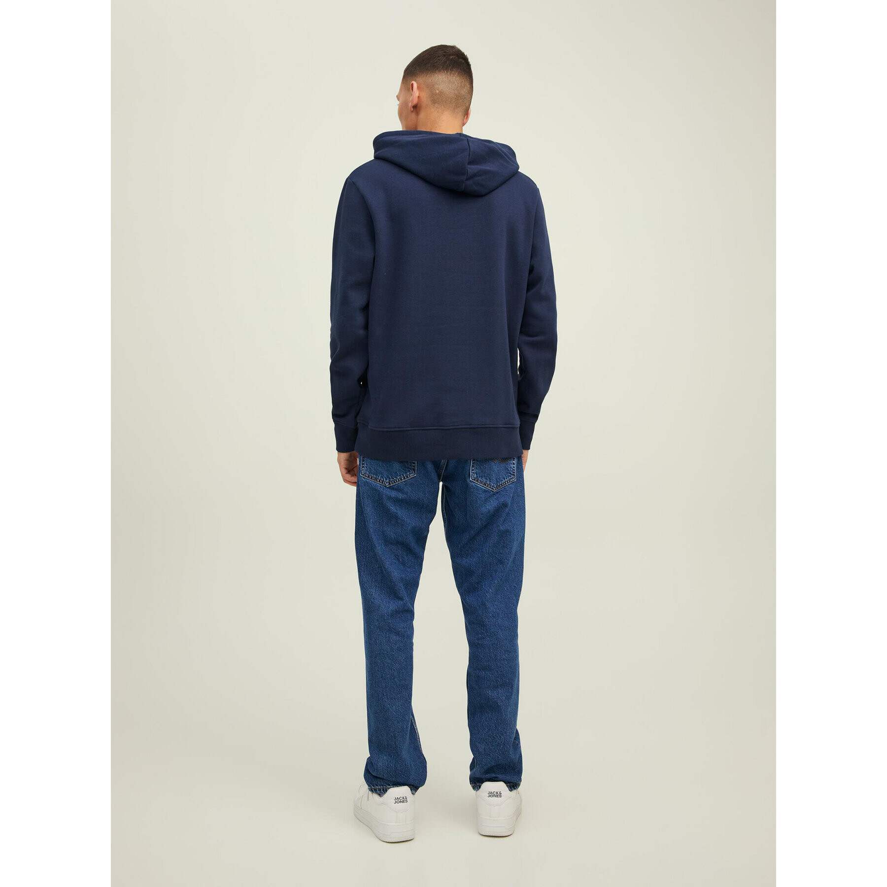 Jack&Jones Bluză Stamp 12211551 Bleumarin Regular Fit - Pled.ro