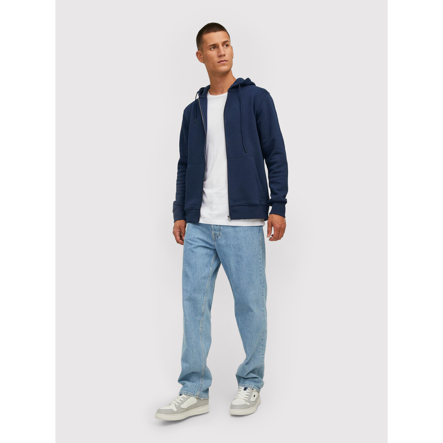 Jack&Jones Bluză Star 12210830 Bleumarin Regular Fit - Pled.ro