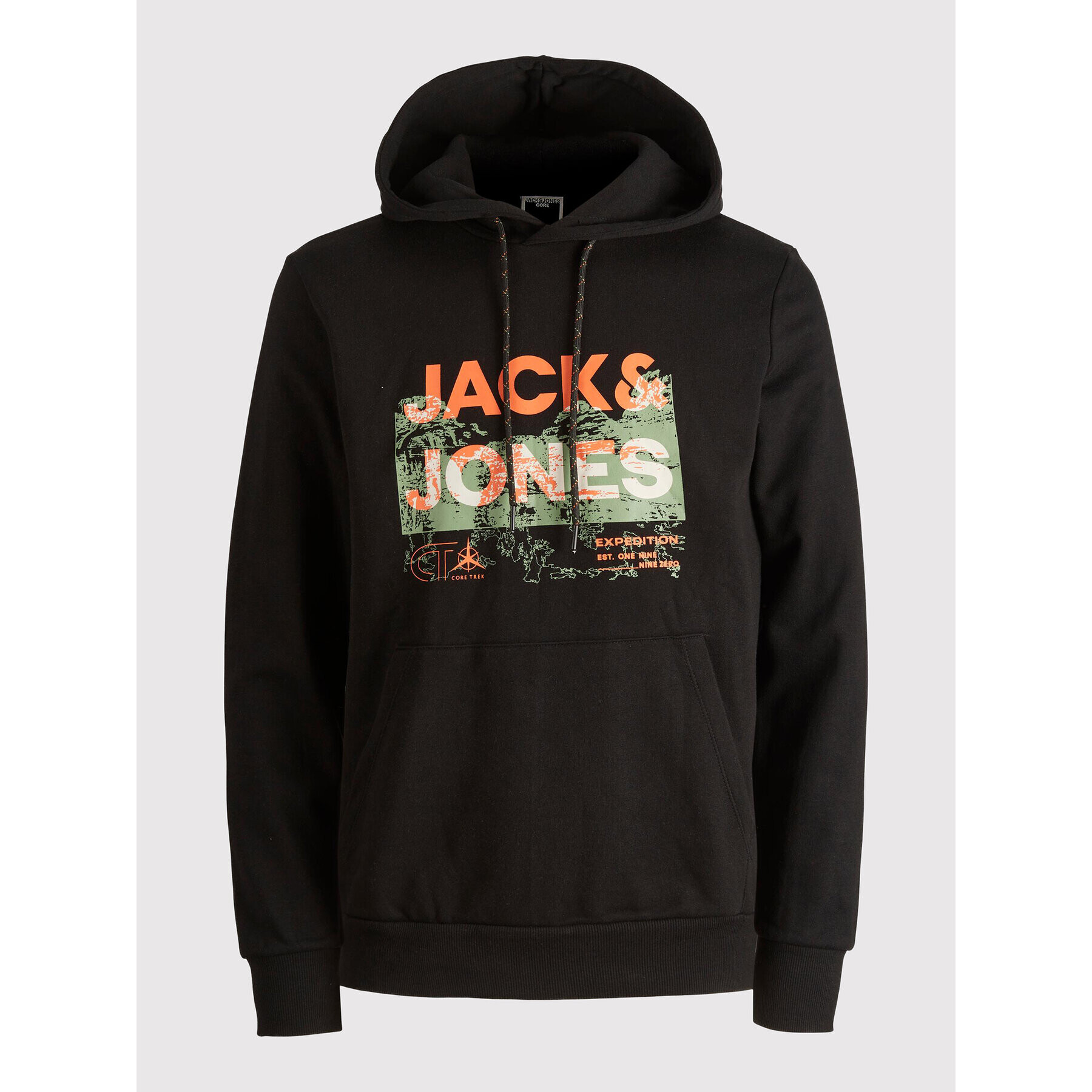 Jack&Jones Bluză Trek 12210076 Negru Regular Fit - Pled.ro