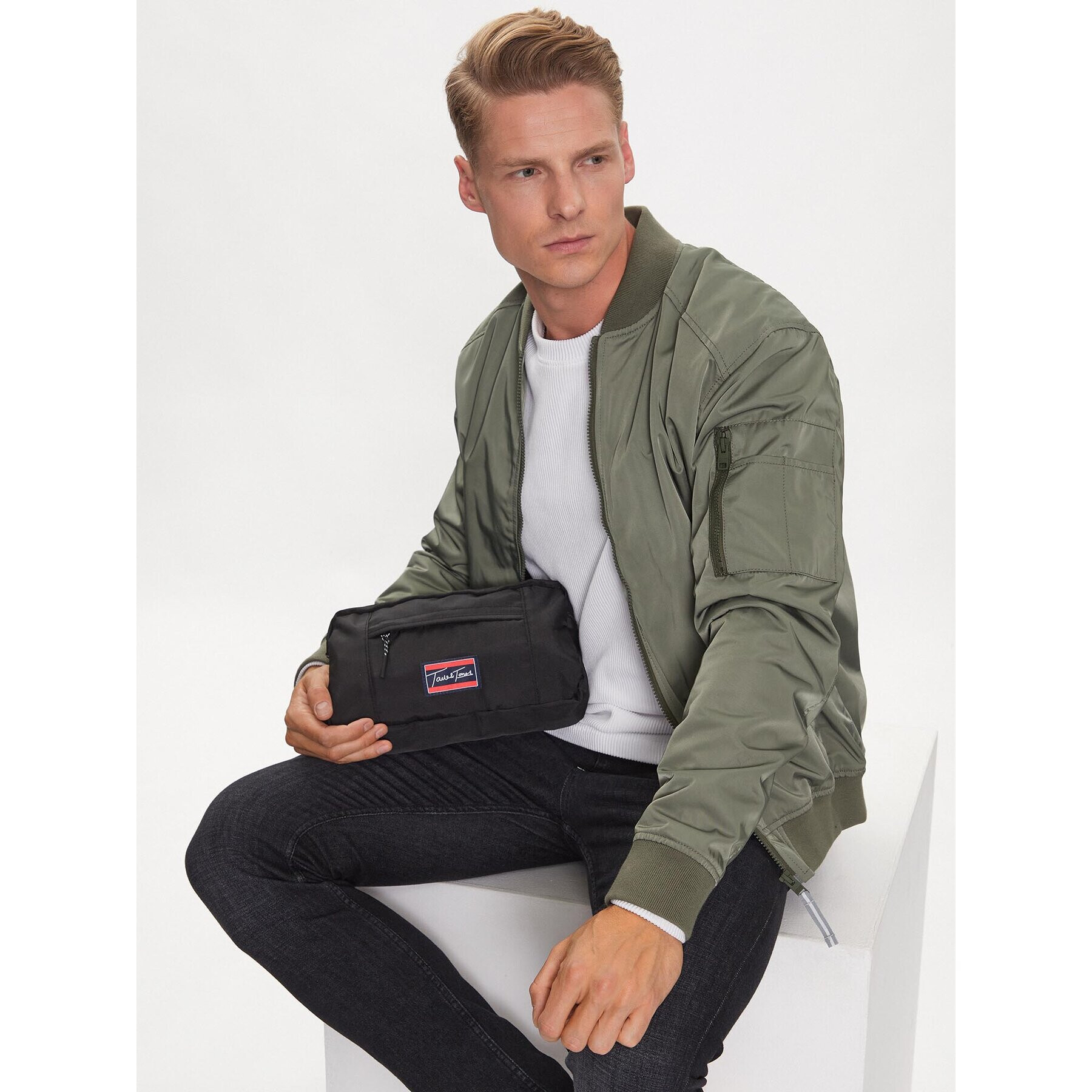 Jack&Jones Borsetă Jactroy 12225937 Negru - Pled.ro