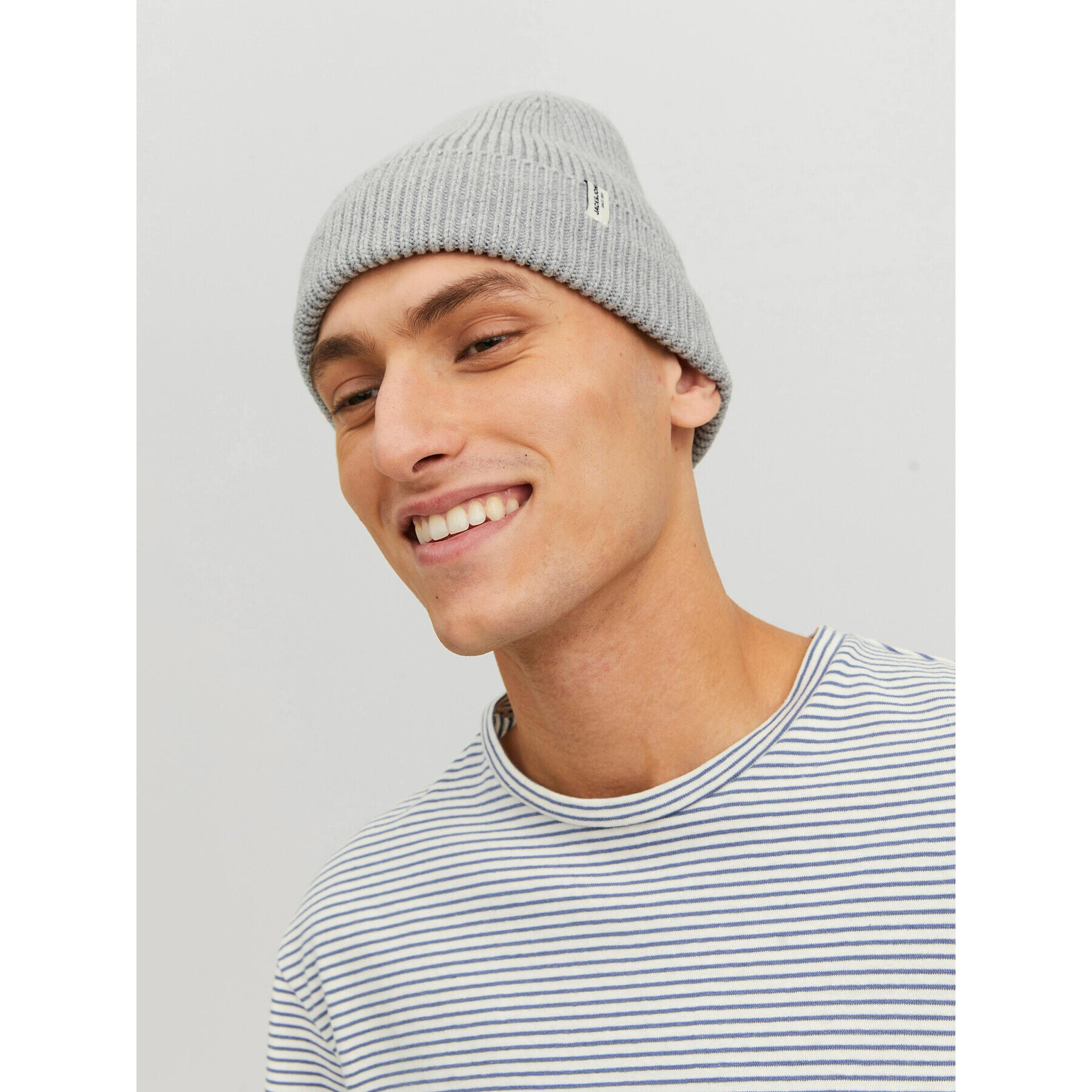 Jack&Jones Căciulă 12193386 Gri - Pled.ro