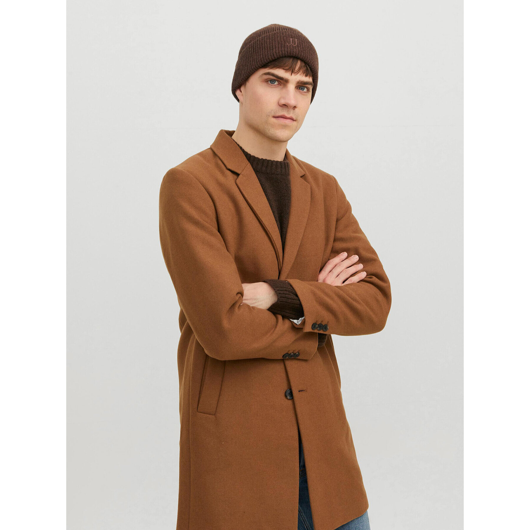 Jack&Jones Căciulă 12238524 Maro - Pled.ro