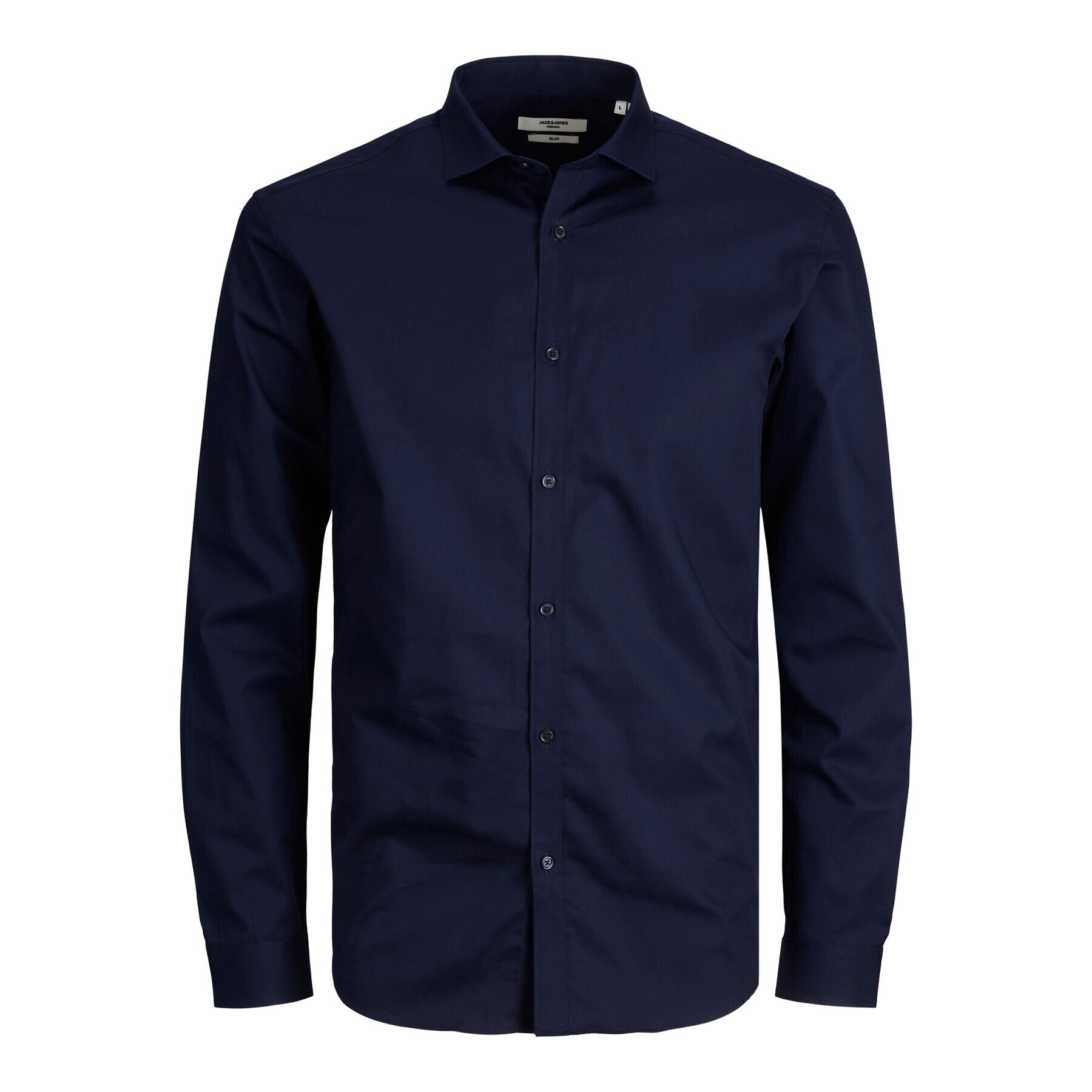 Jack&Jones Cămașă 12201905 Bleumarin Slim Fit - Pled.ro