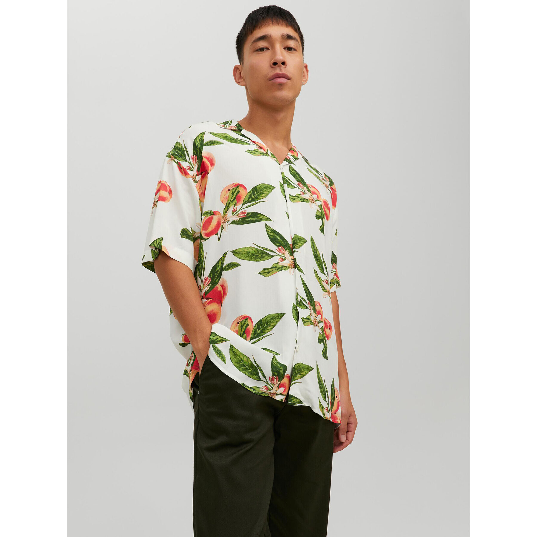 Jack&Jones Cămașă Luke 12227625 Colorat Relaxed Fit - Pled.ro