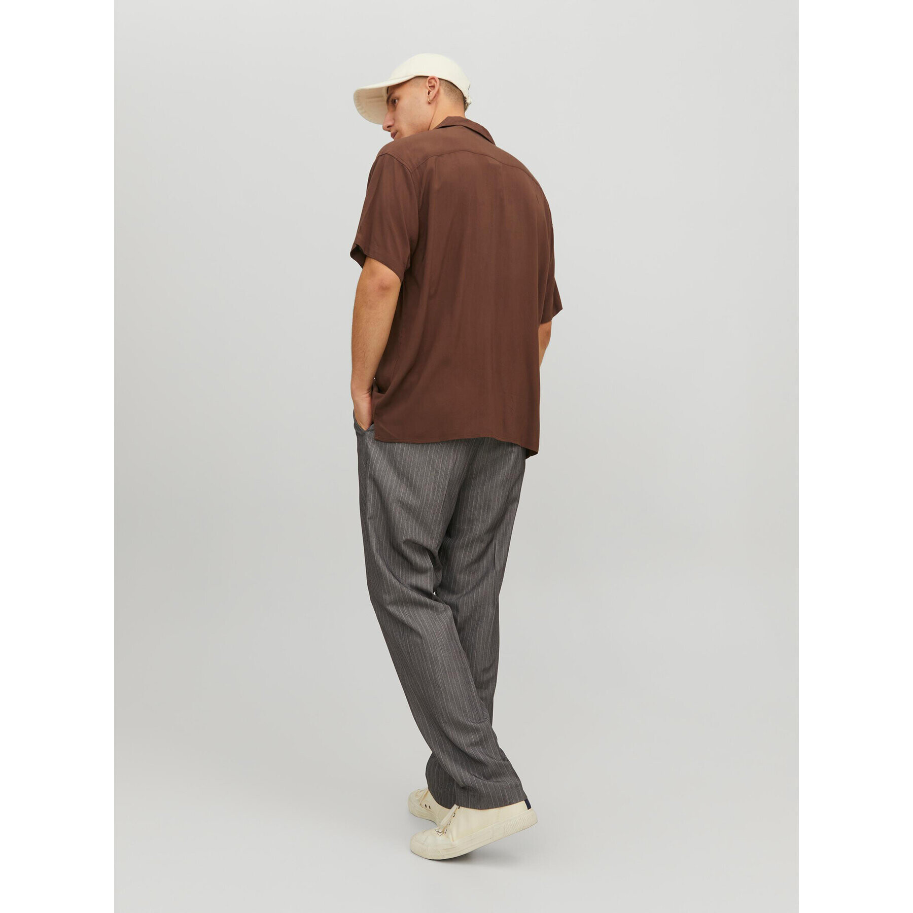 Jack&Jones Cămașă Noah 12228007 Maro Relaxed Fit - Pled.ro