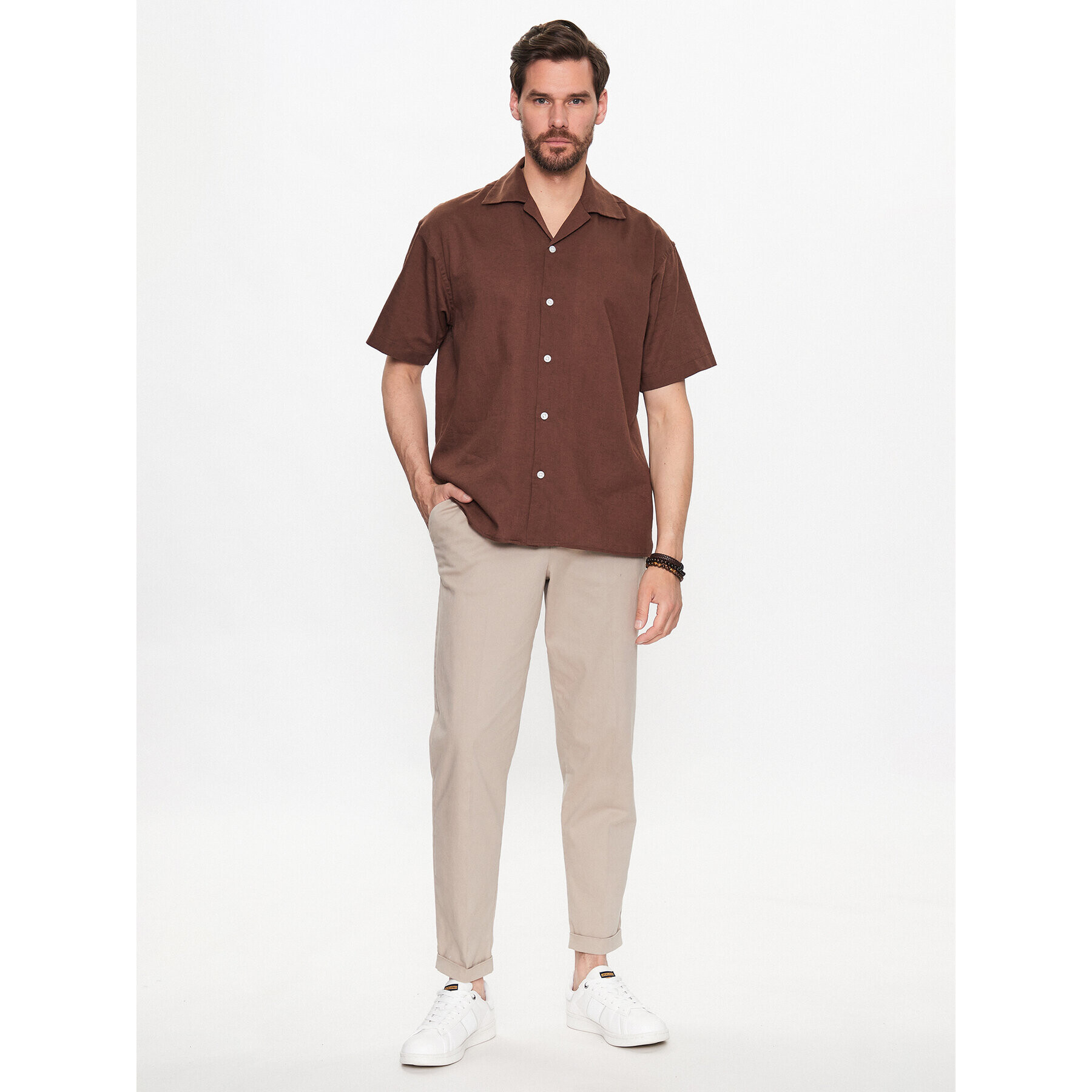 Jack&Jones Cămașă 12234714 Maro Relaxed Fit - Pled.ro