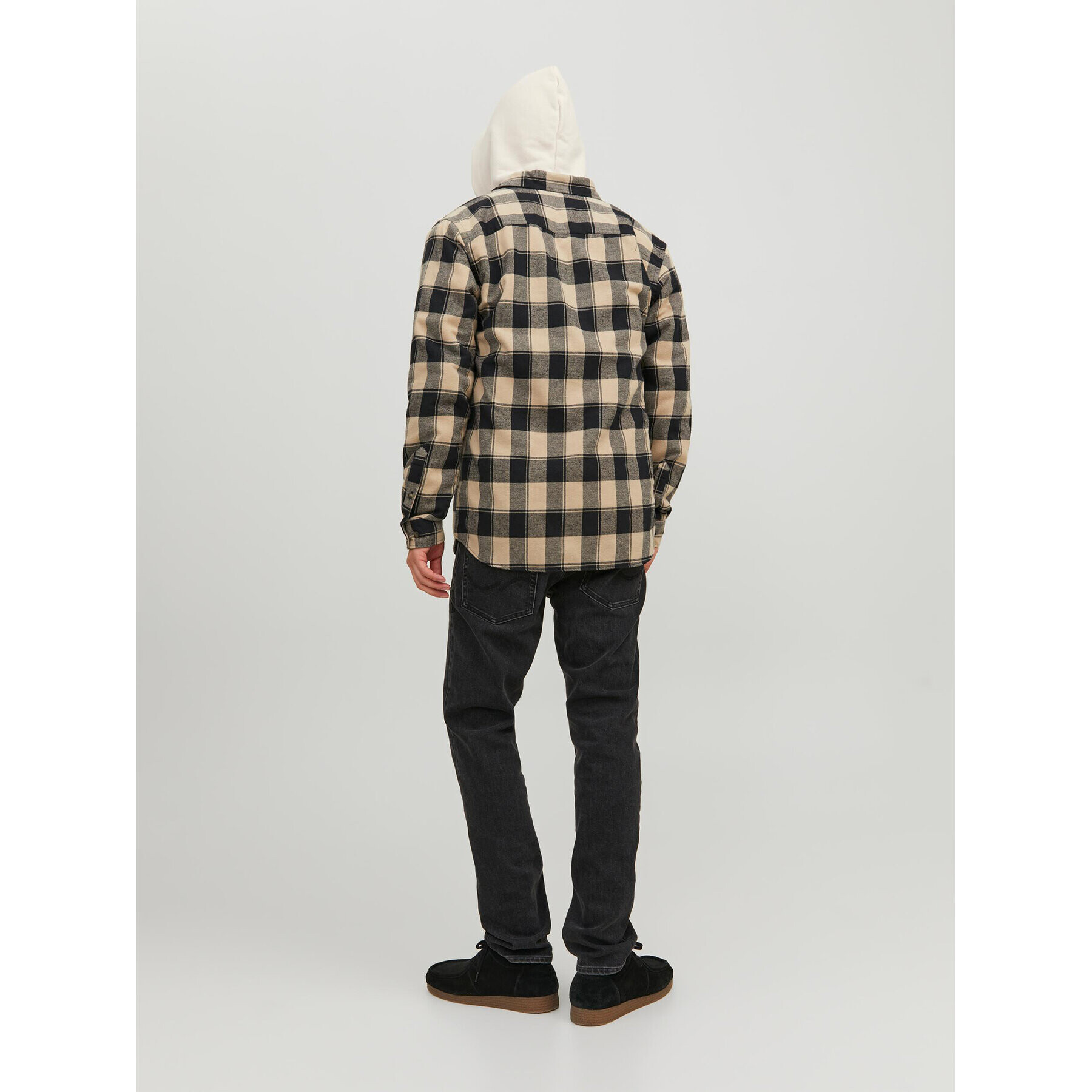 Jack&Jones Cămașă 12236873 Bej Slim Fit - Pled.ro