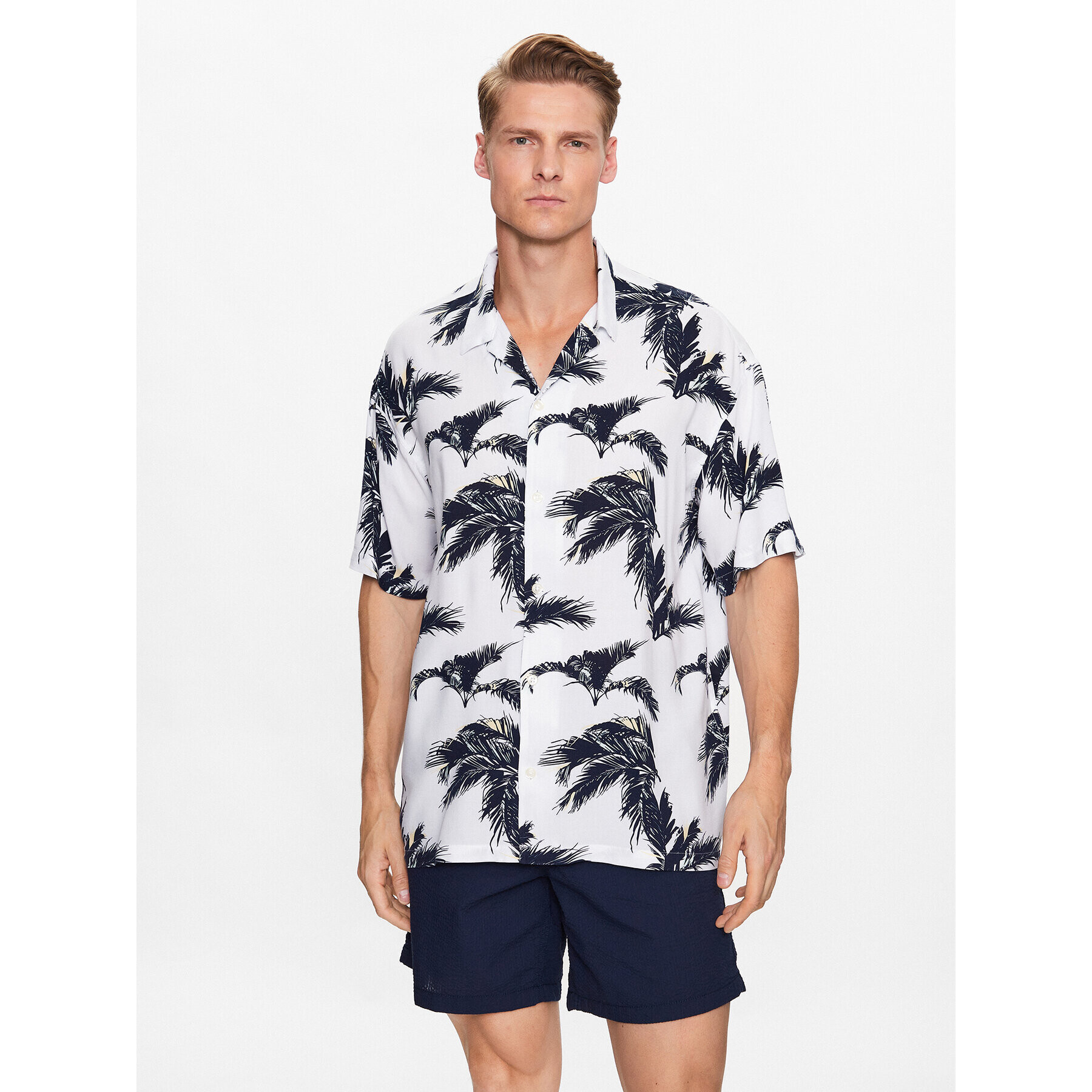 Jack&Jones Cămașă Luke 12233536 Colorat Relaxed Fit - Pled.ro