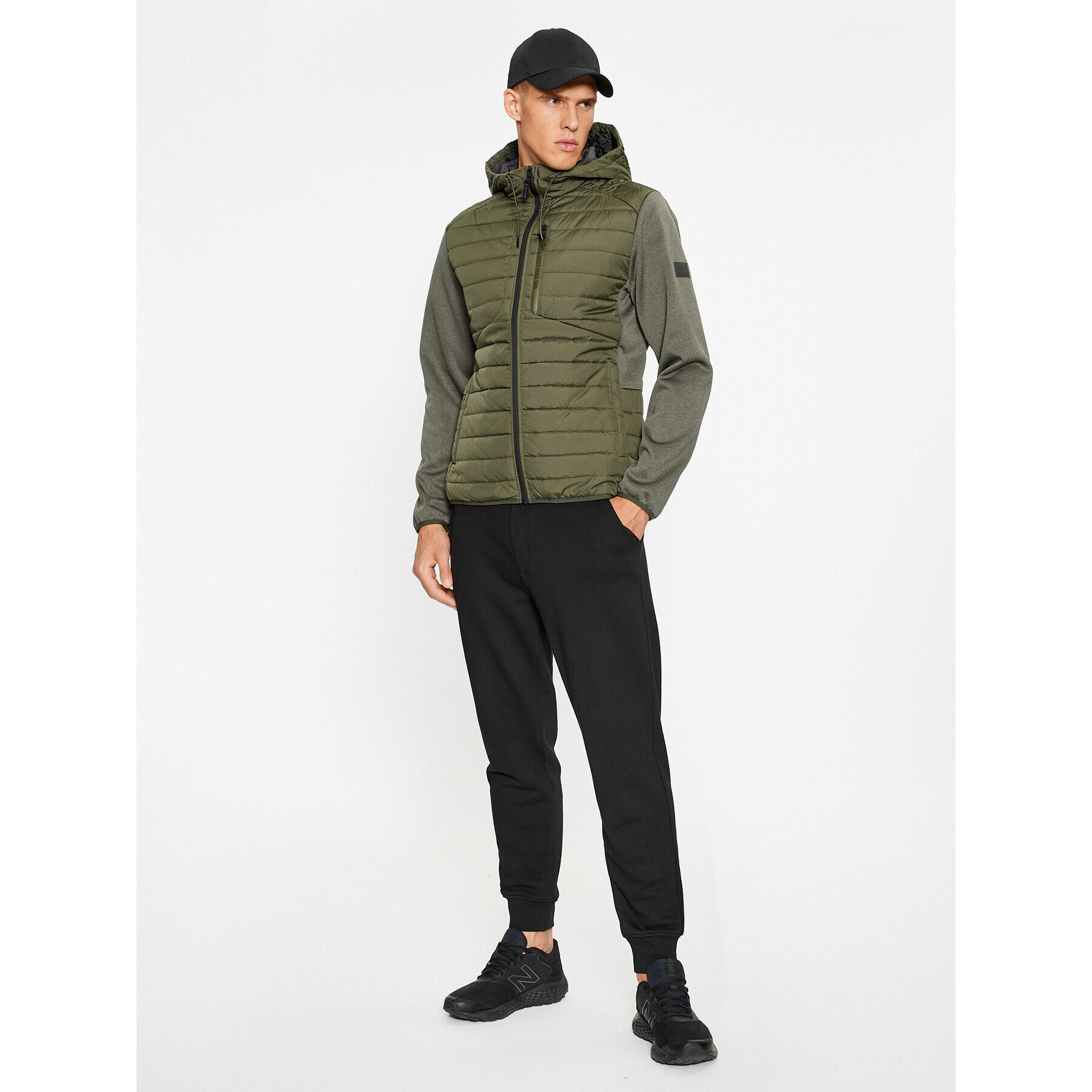 Jack&Jones Geacă 12237780 Verde Regular Fit - Pled.ro