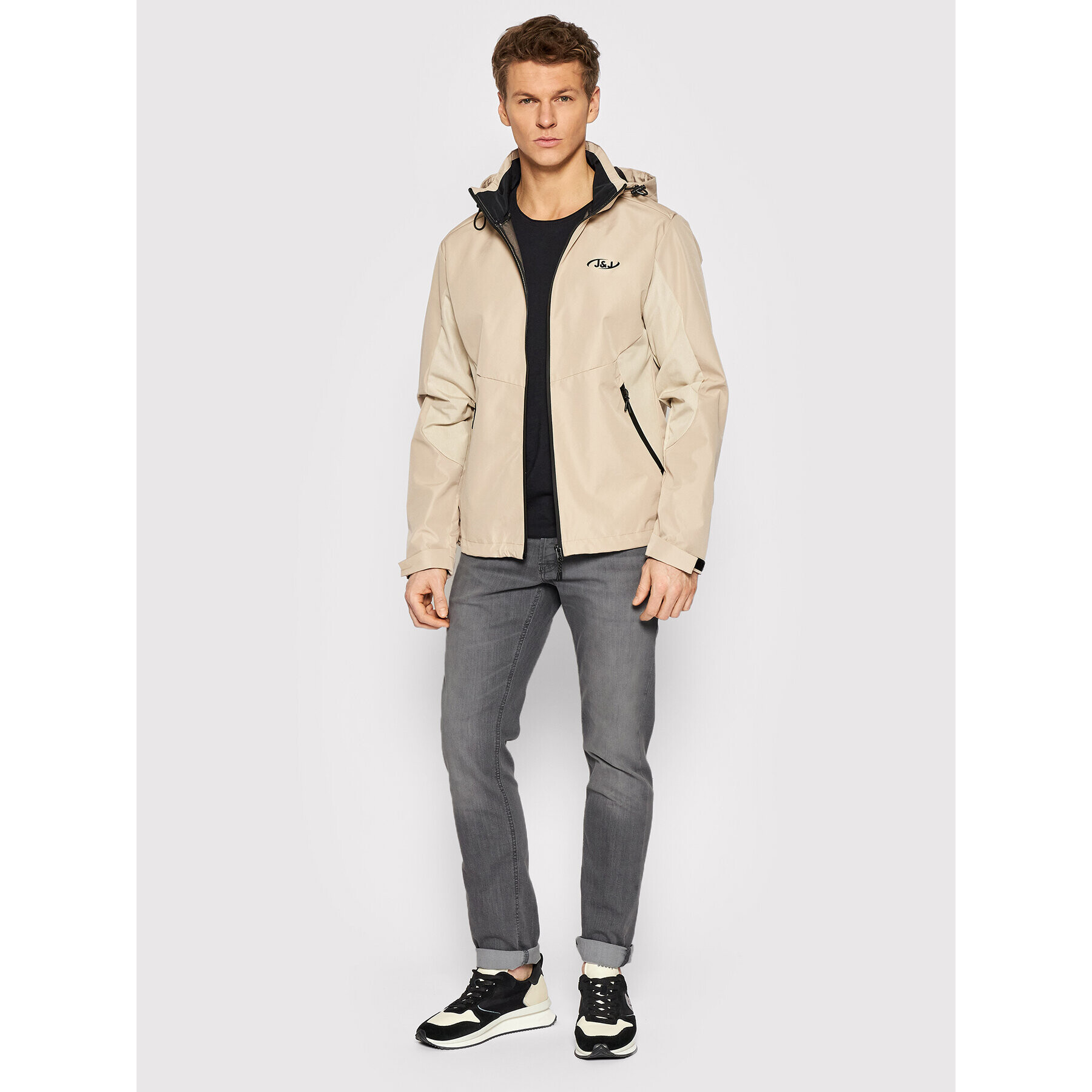 Jack&Jones Geacă Air 12205626 Bej Regular Fit - Pled.ro