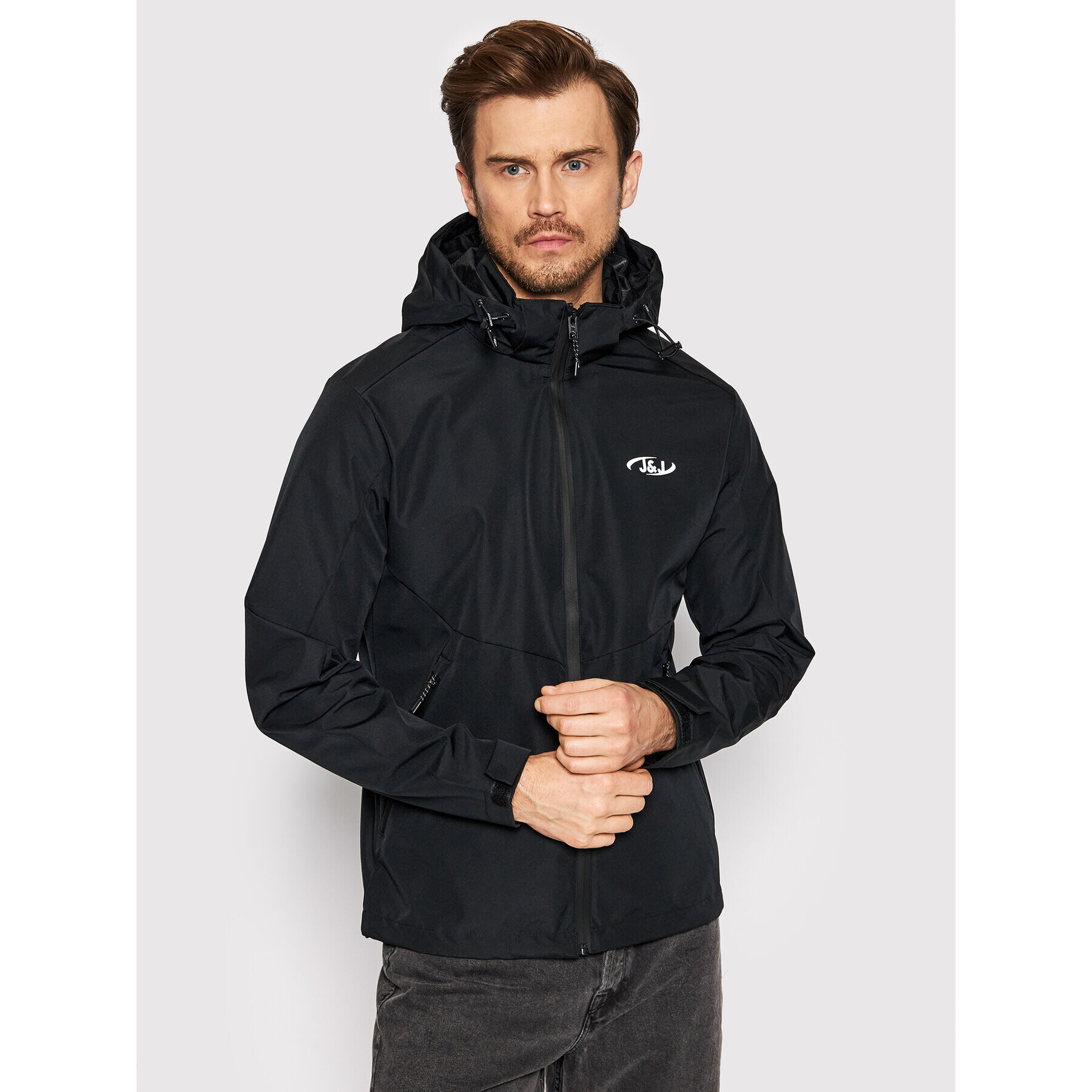 Jack&Jones Geacă Air 12205626 Negru Regular Fit - Pled.ro