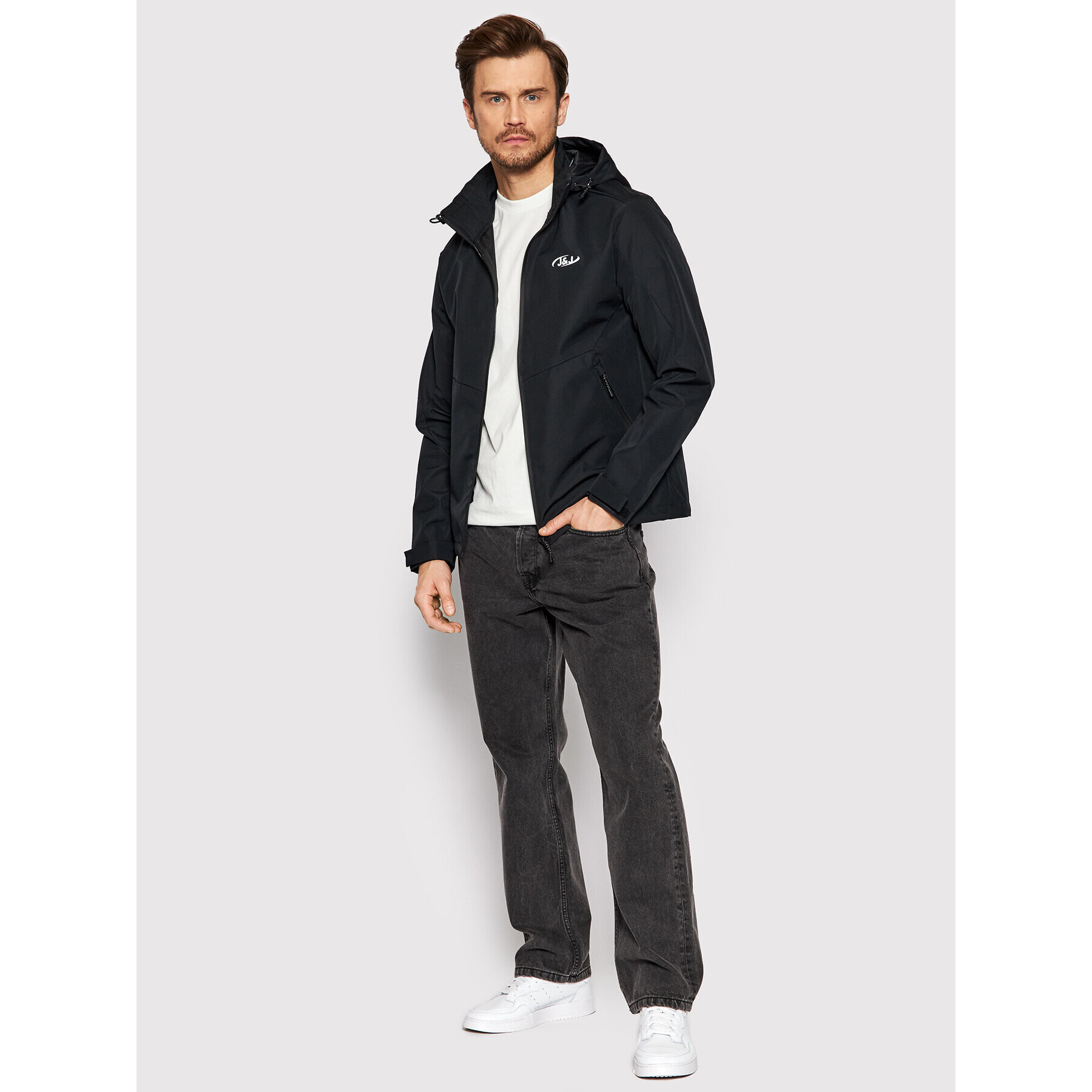 Jack&Jones Geacă Air 12205626 Negru Regular Fit - Pled.ro