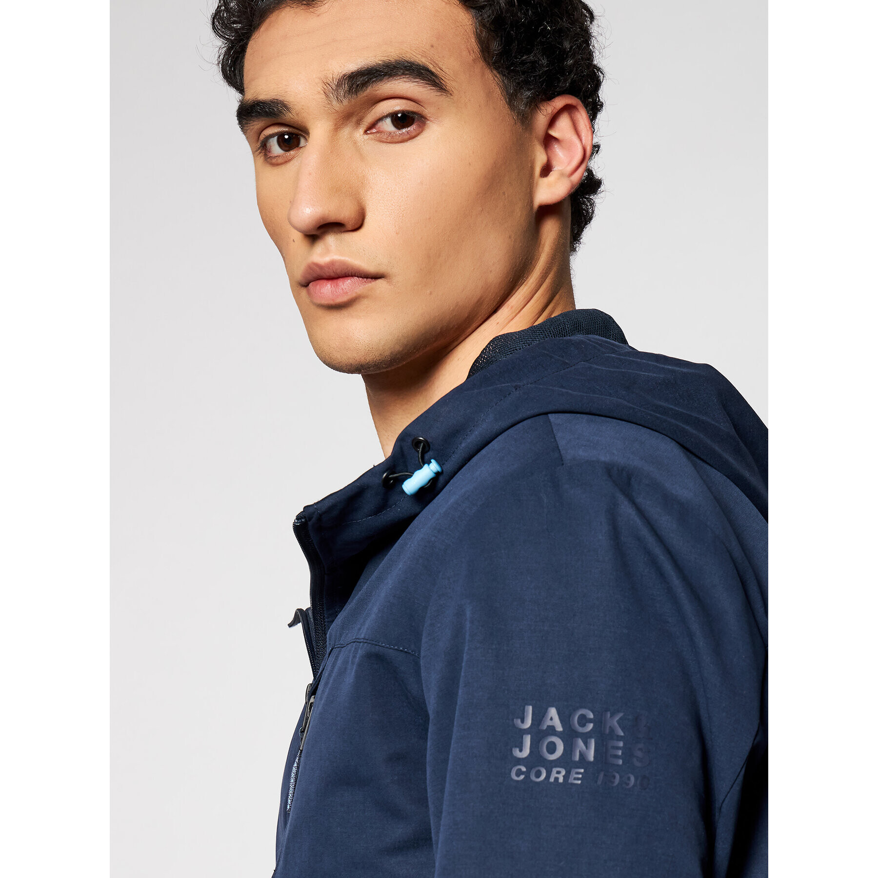 Jack&Jones Geacă Alu Peach 12186514 Bleumarin Regular Fit - Pled.ro