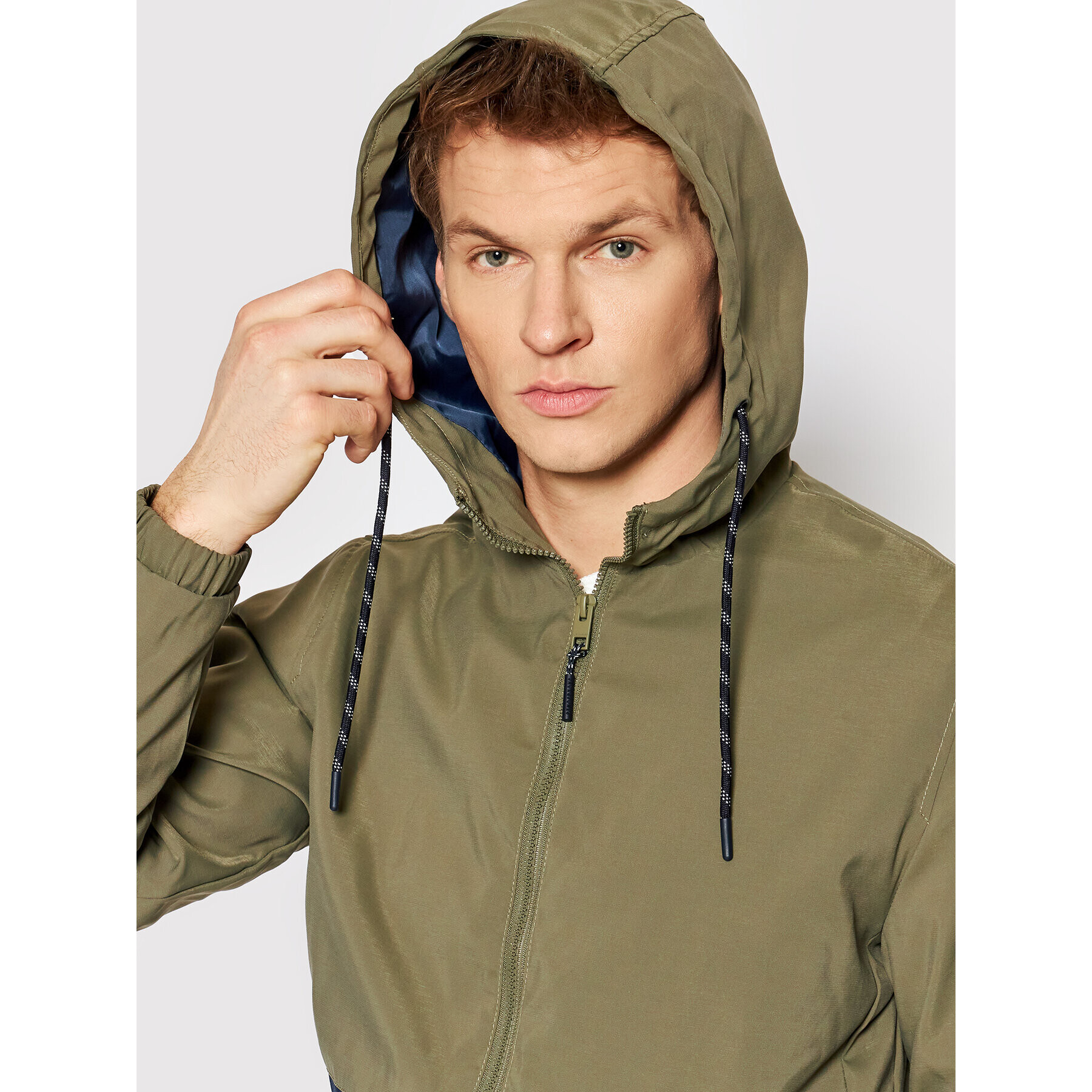 Jack&Jones Geacă Barton 12200636 Verde Regular Fit - Pled.ro