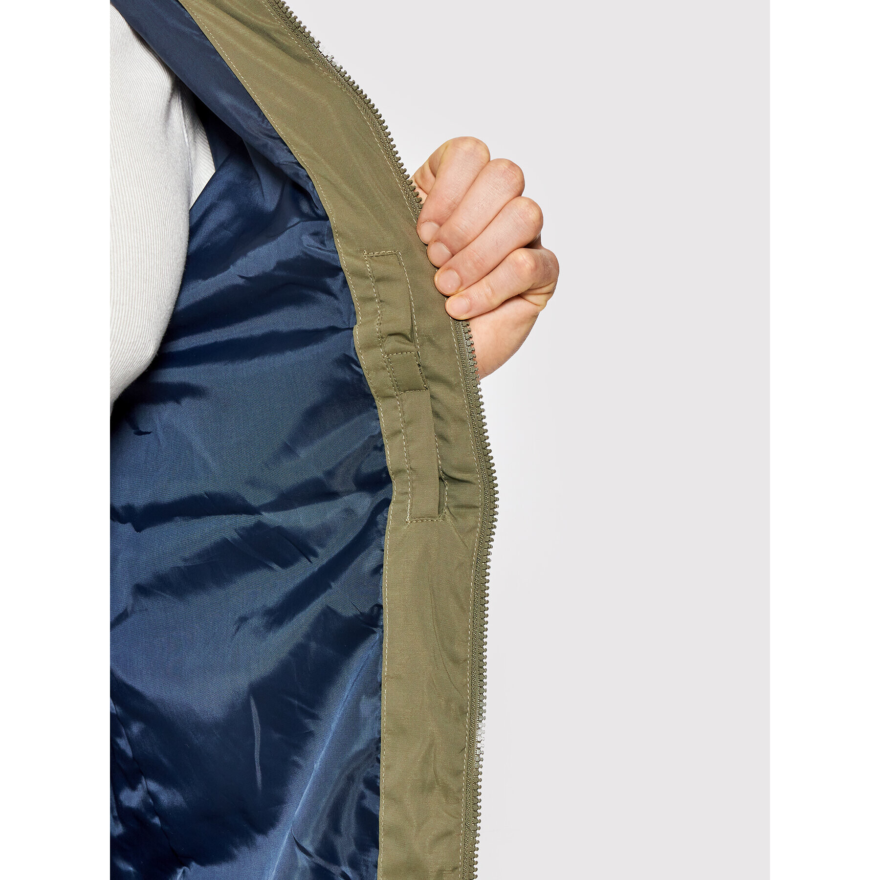 Jack&Jones Geacă Barton 12200636 Verde Regular Fit - Pled.ro