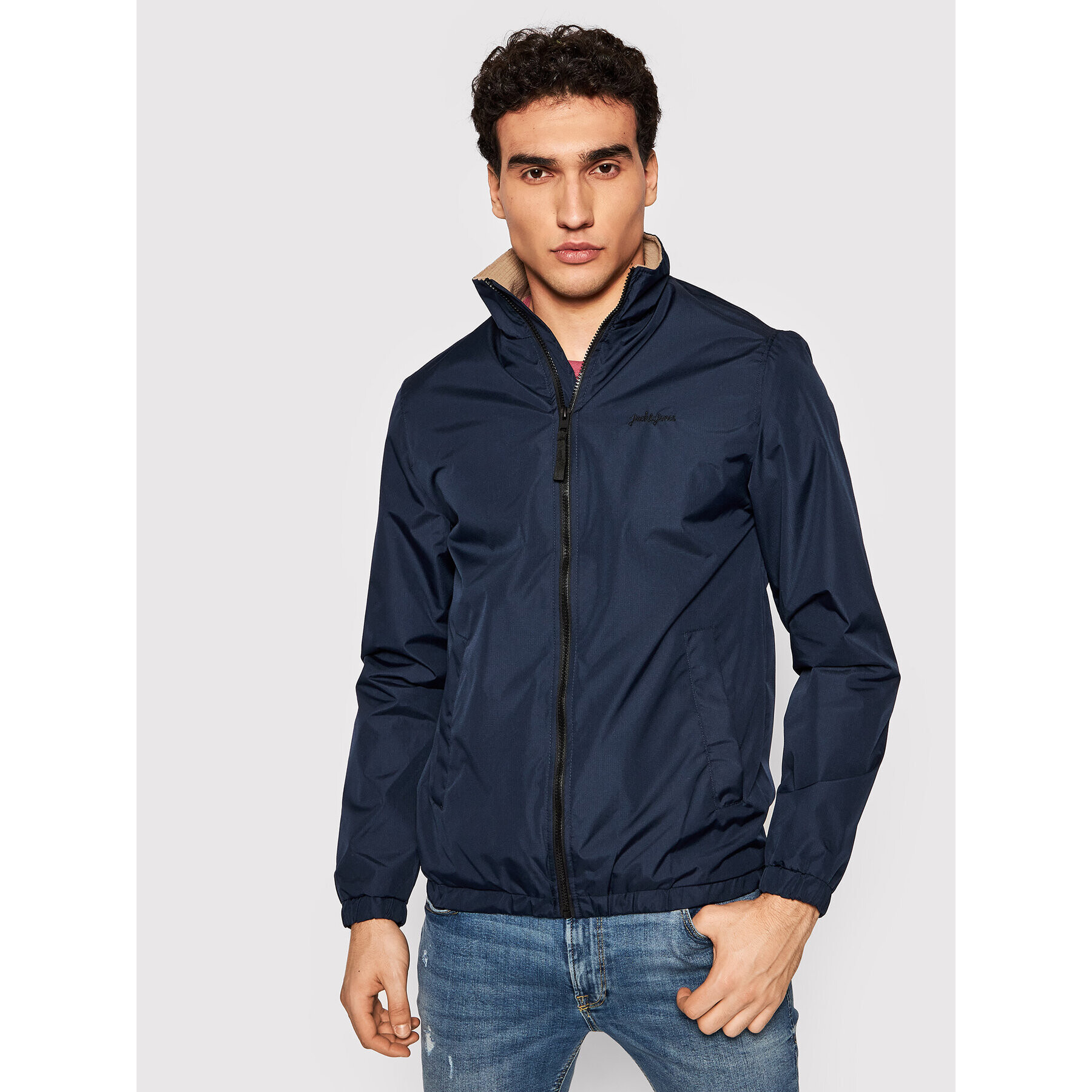 Jack&Jones Geacă Cooper 12184992 Bleumarin Regular Fit - Pled.ro