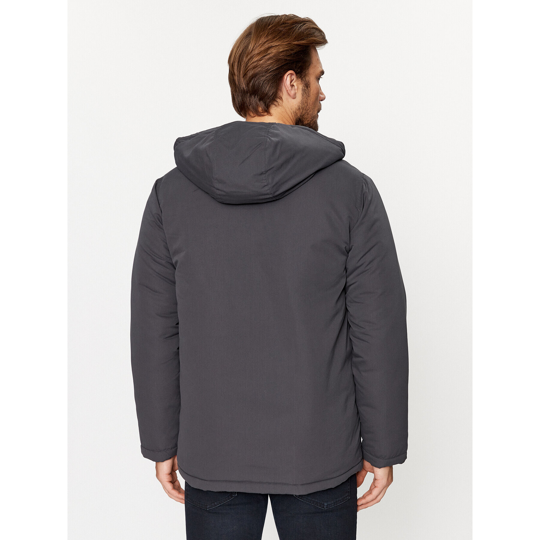 Jack&Jones Geacă de iarnă 12236010 Gri Regular Fit - Pled.ro