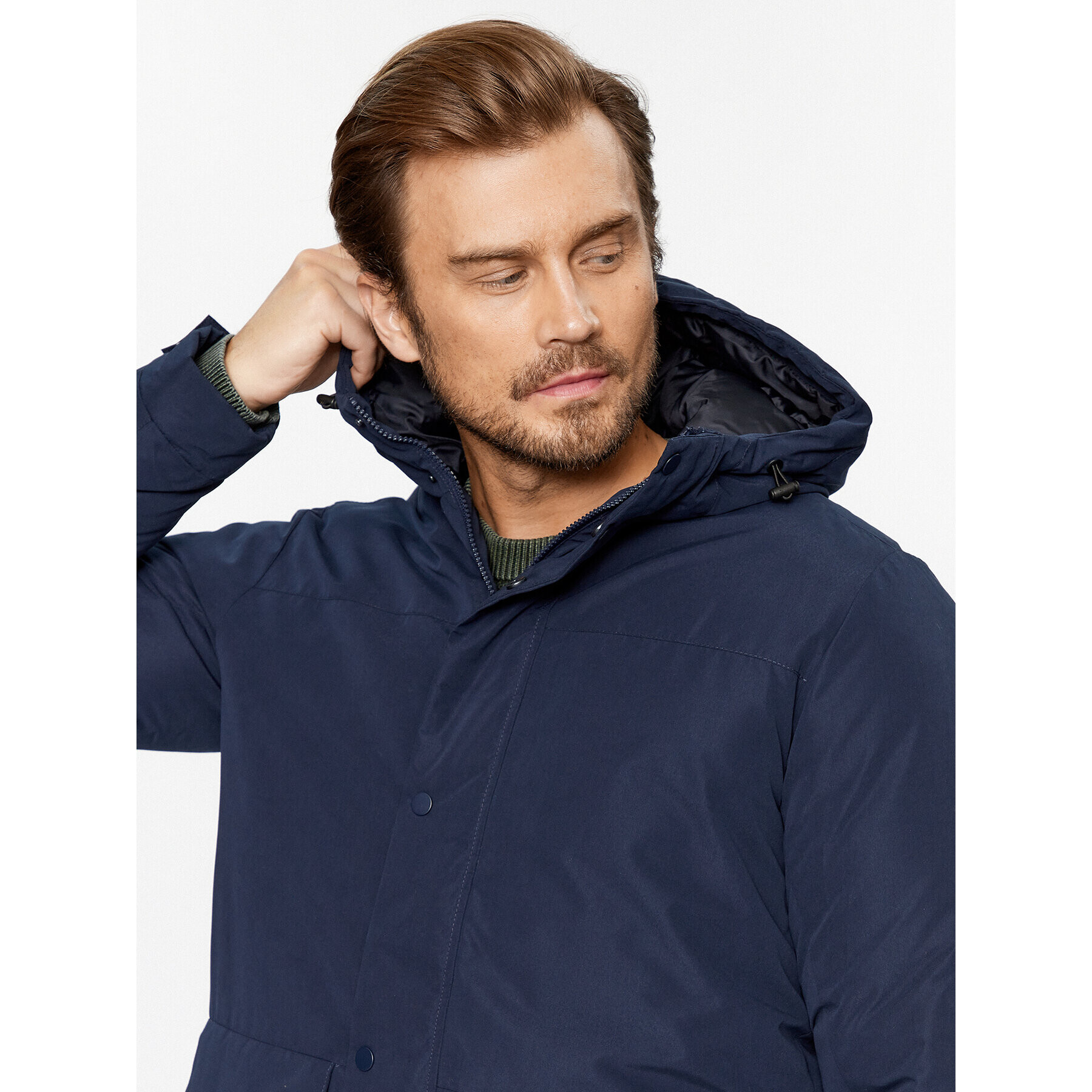 Jack&Jones Geacă de iarnă 12236015 Bleumarin Regular Fit - Pled.ro