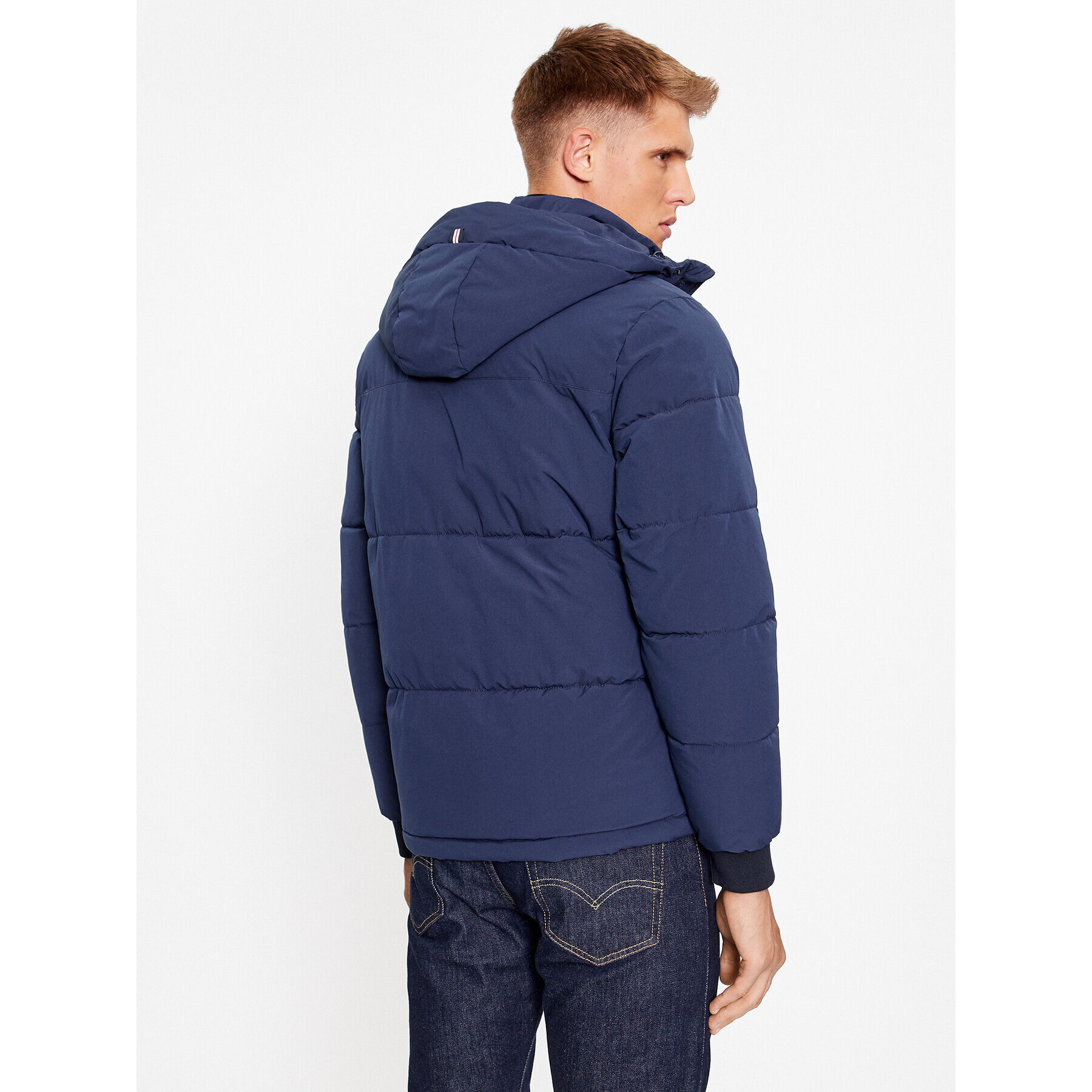 Jack&Jones Geacă din puf 12236040 Bleumarin Regular Fit - Pled.ro