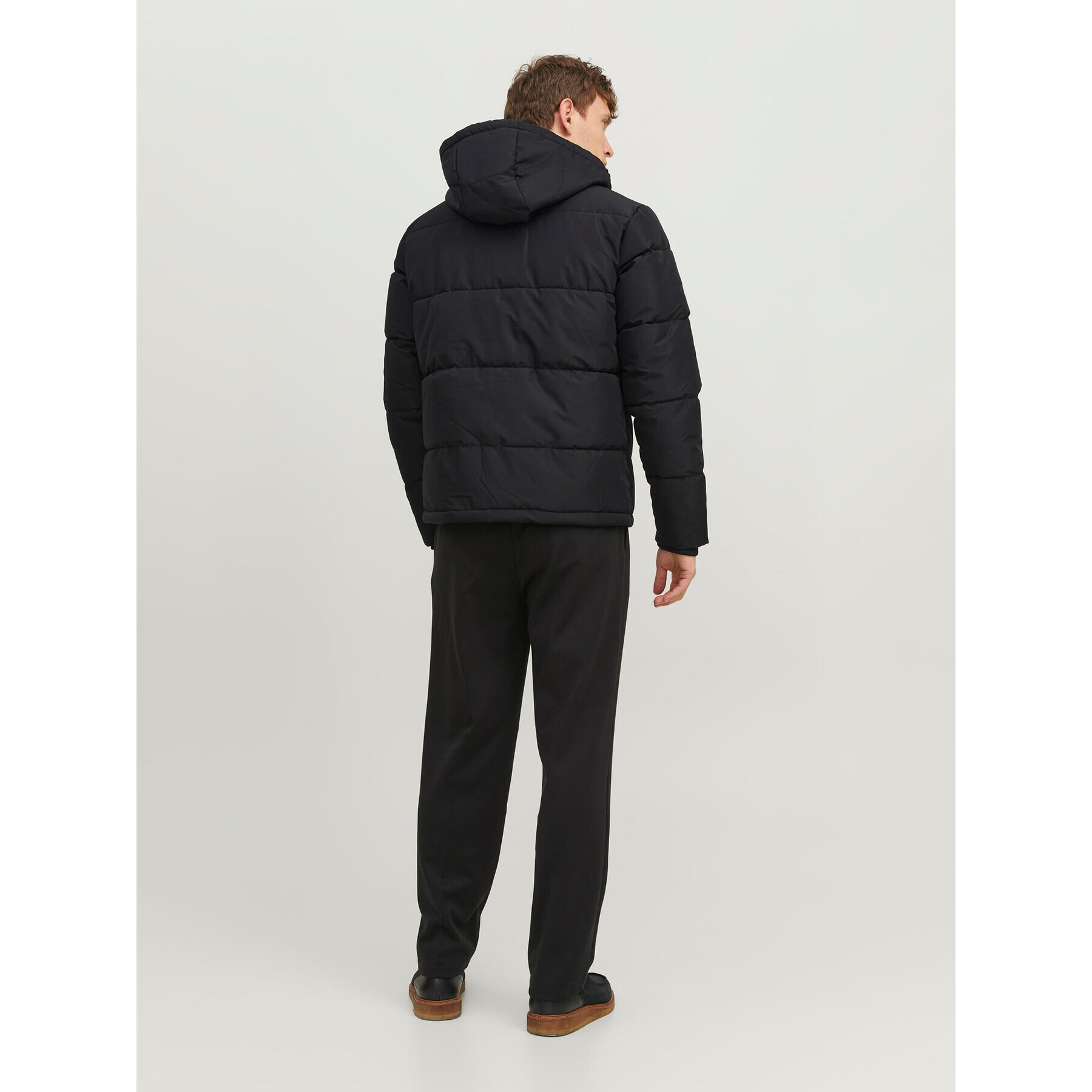 Jack&Jones Geacă din puf 12236044 Negru Regular Fit - Pled.ro