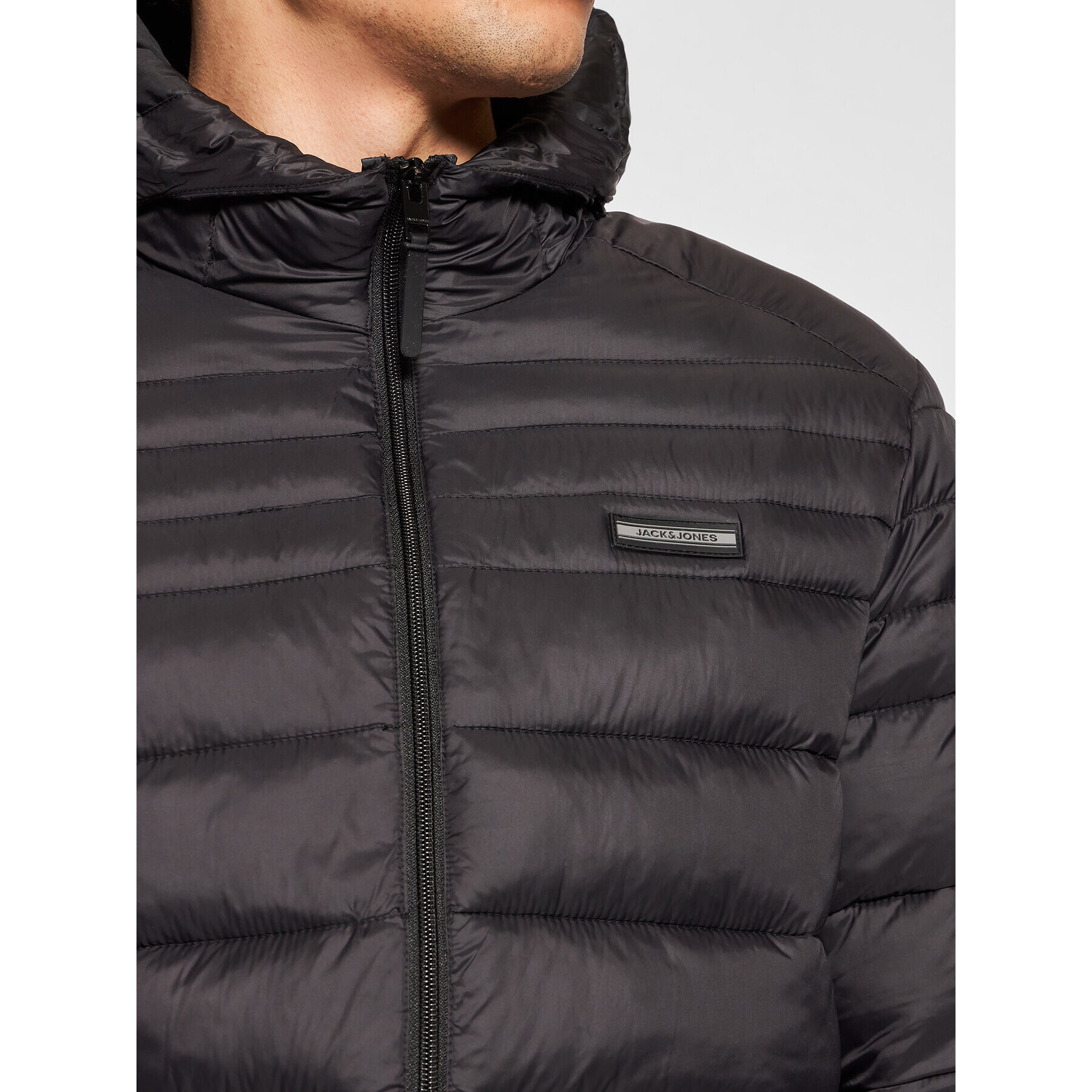 Jack&Jones Geacă din puf Ace 12189882 Negru Regular Fit - Pled.ro