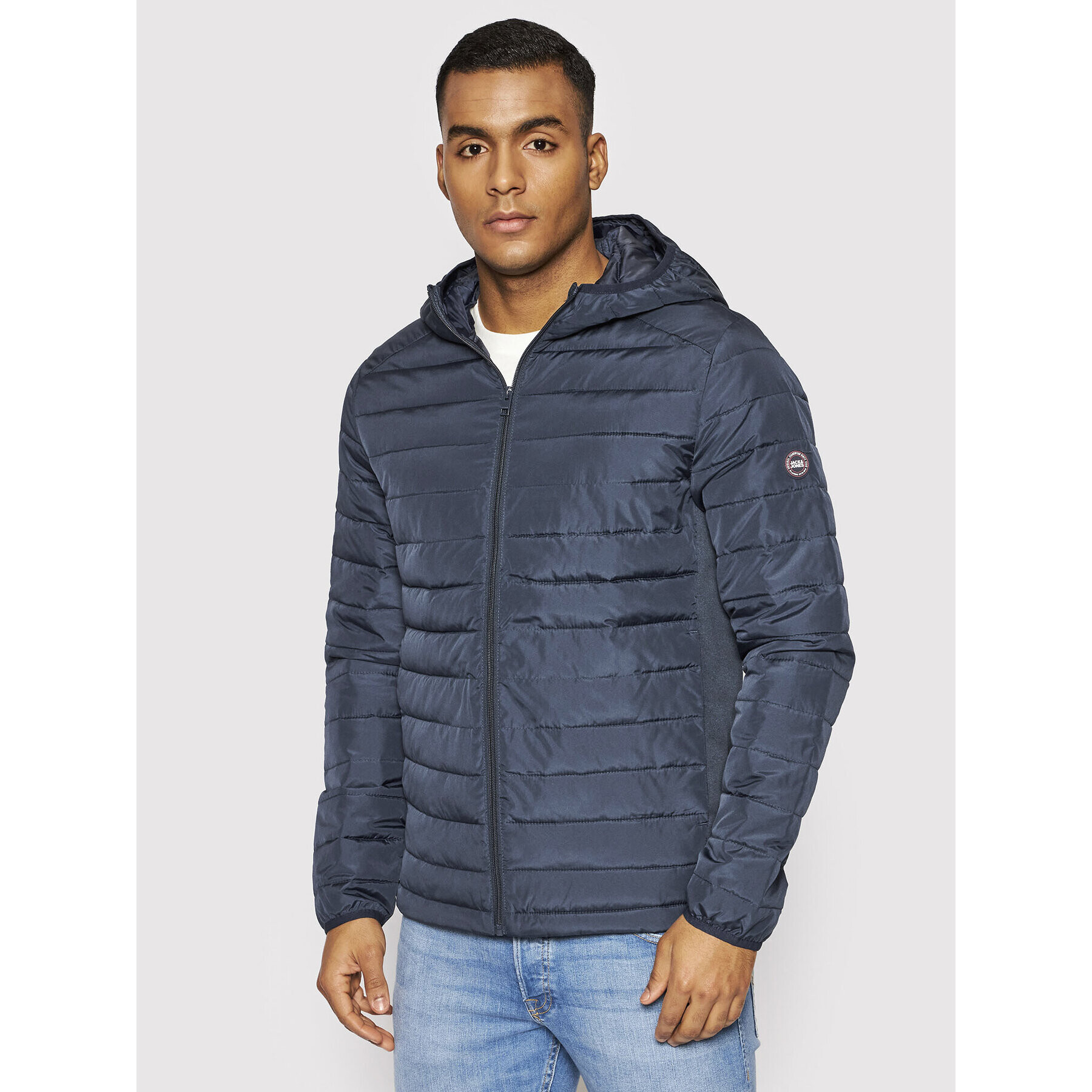 Jack&Jones Geacă din puf Ace Spring 12200419 Bleumarin Regular Fit - Pled.ro