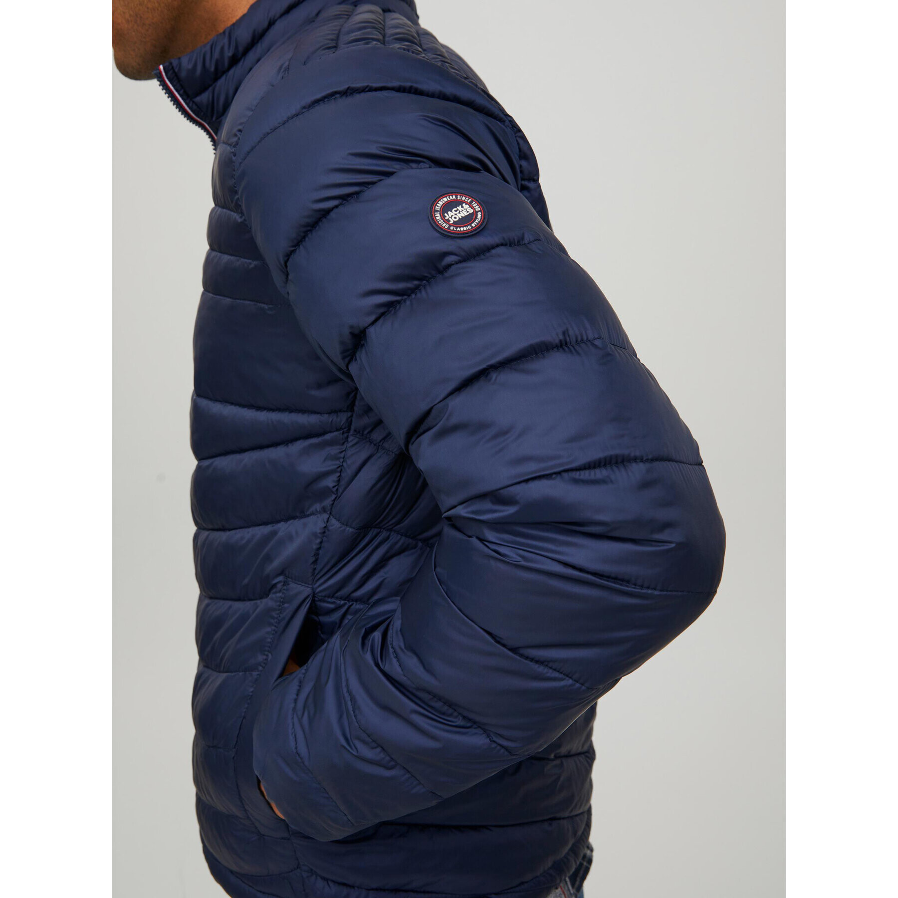 Jack&Jones Geacă din puf Hero 12211788 Bleumarin Regular Fit - Pled.ro