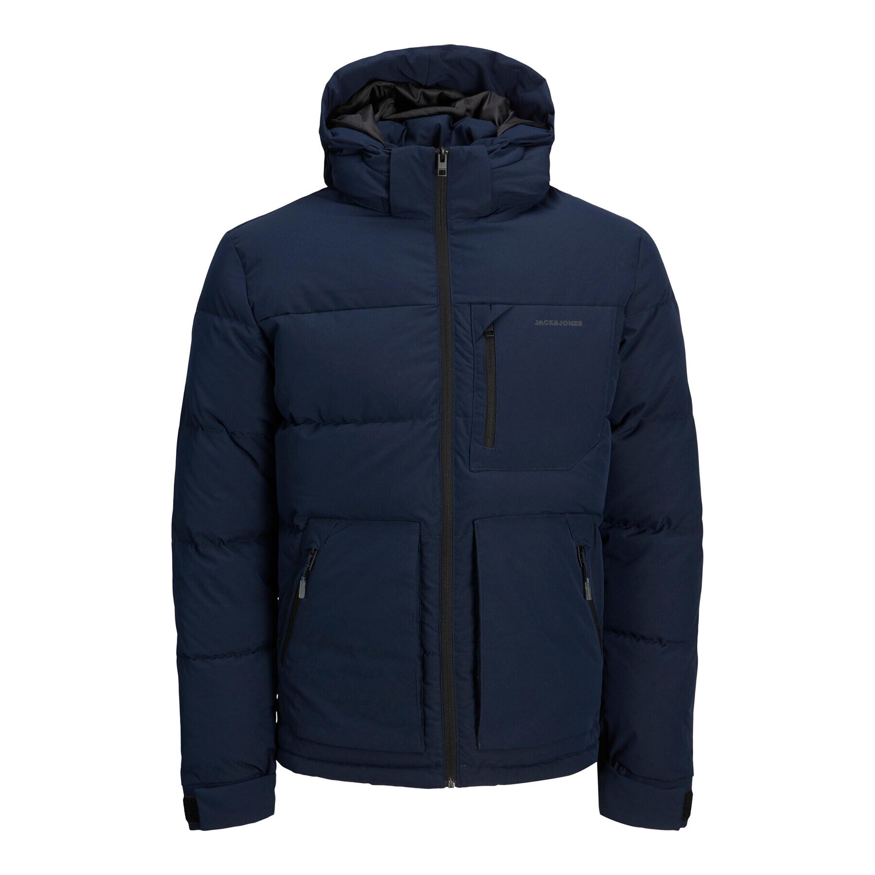 Jack&Jones Geacă din puf Otto 12214648 Bleumarin Regular Fit - Pled.ro